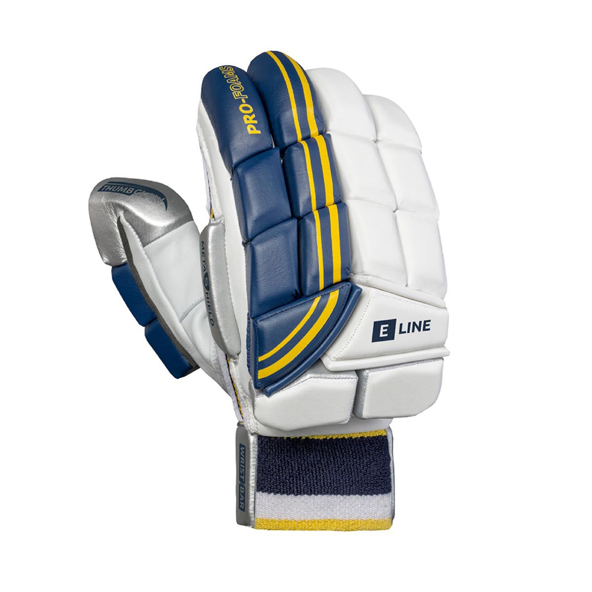 Masuri E Line Cricket Batting Gloves - Premium Leather Protection for Batsmen | Ideal for Practice & Match Play