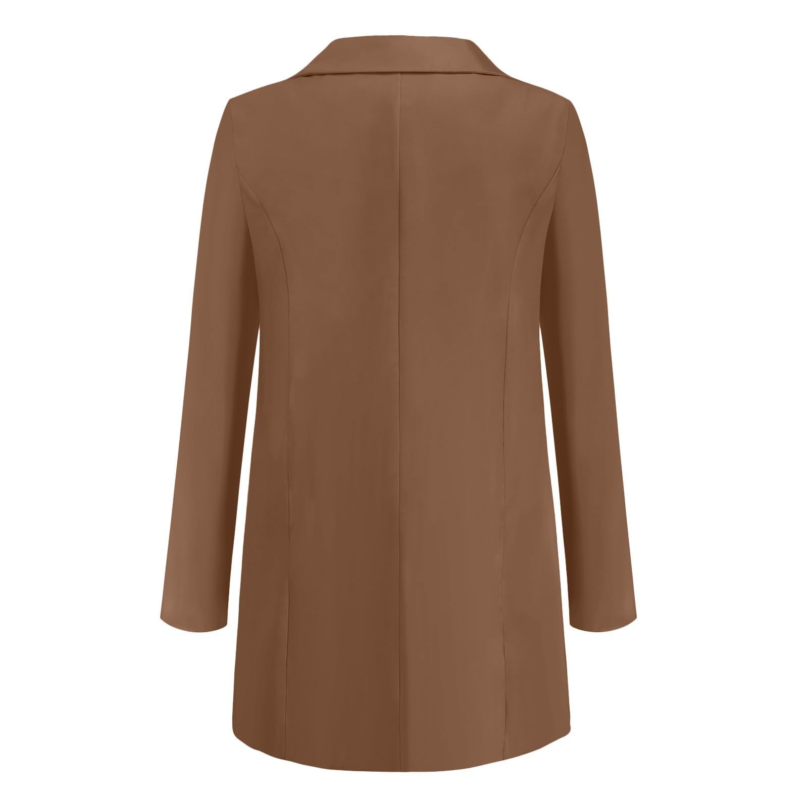 Firzero Women's Plus Size Blazers for Business Casual - 2024 Fall Fashion Long Sleeve Open Front Office Suit Jacket | Perfect for Work, Meetings & Professional Outfits