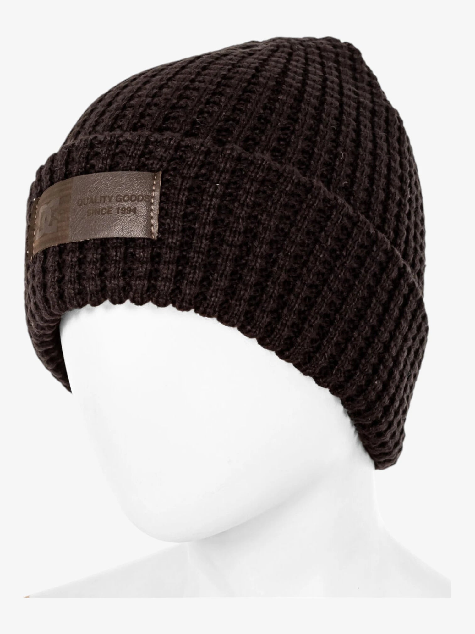DC Snow Rob Black Beanie - Winter Warm Skull Cap for Men & Women - Perfect for Skiing, Snowboarding & Outdoor Activities