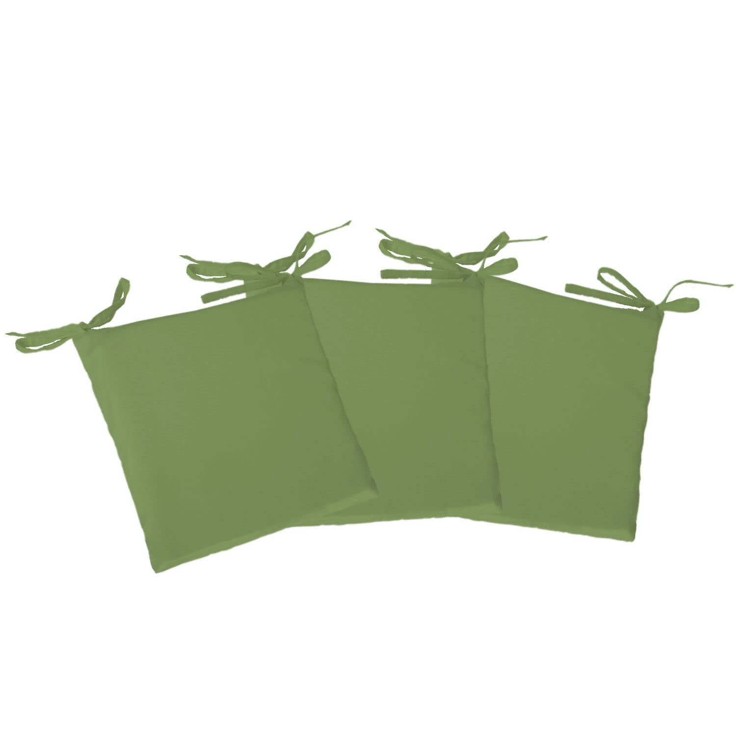 40x40cm 4cm Thick 100% Cotton Solid Color Chair Cushions - Removable Cover, 30 Color Options, Customizable for Home, Office, and Outdoor Use