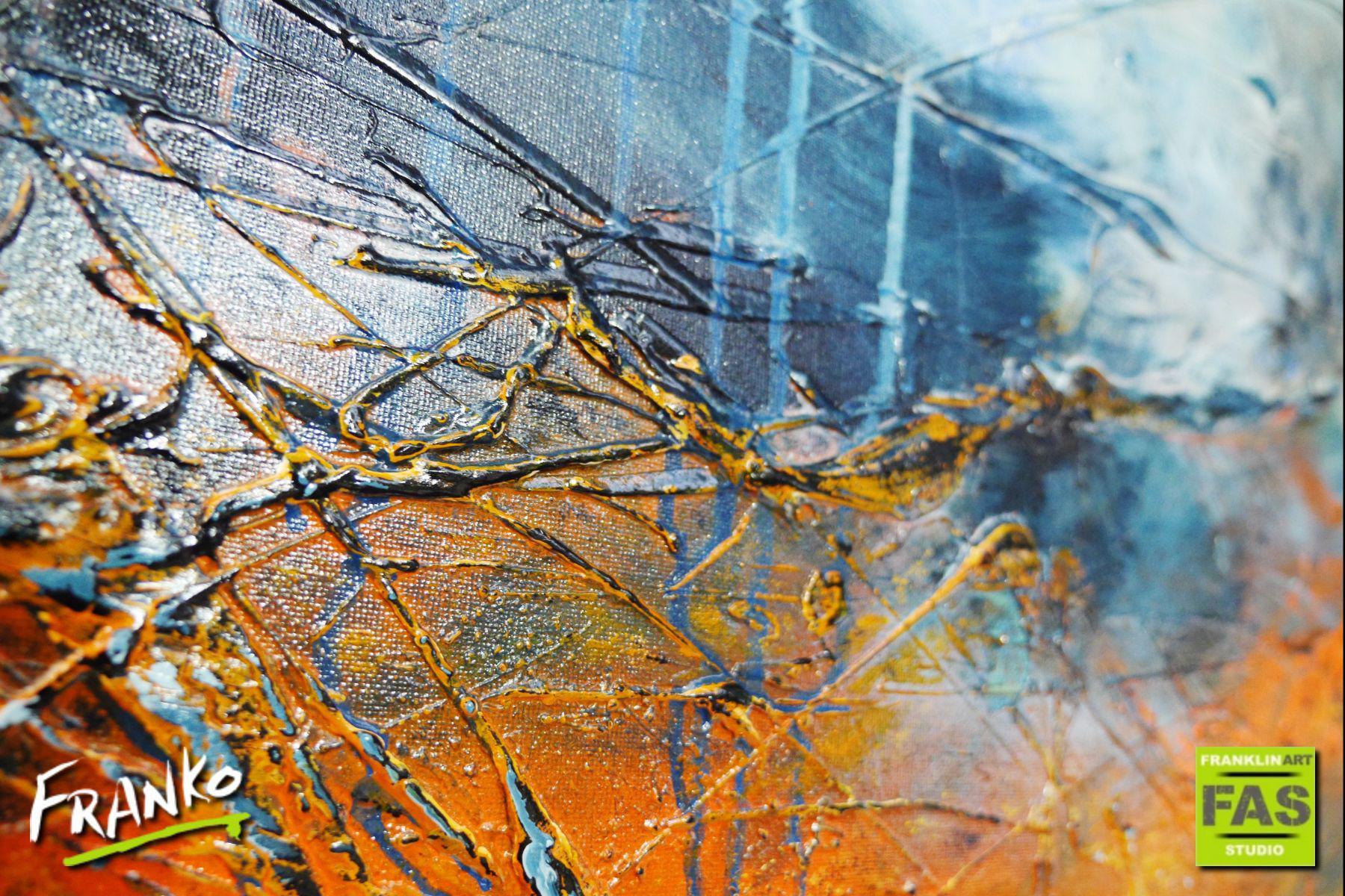 Abstract Textured Painting - 63