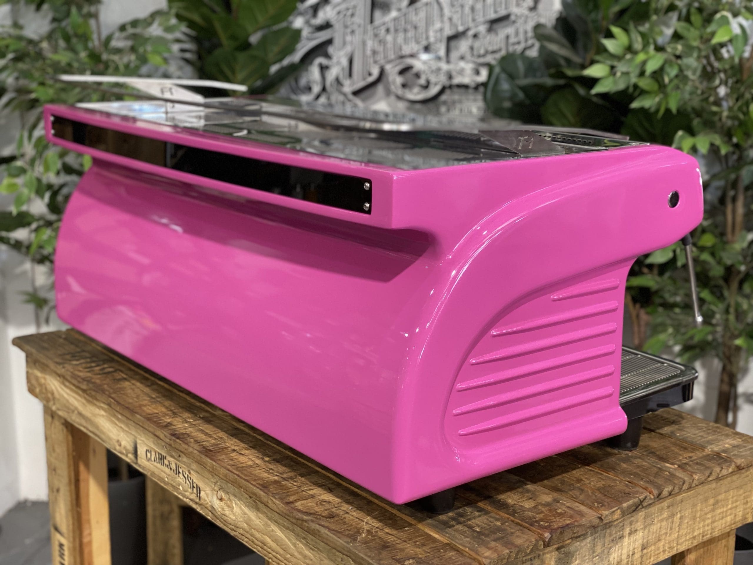 Expobar Alpha Ruggero 3 Group Commercial Espresso Machine in Pink - Perfect for Coffee Shops, Restaurants & Home Baristas