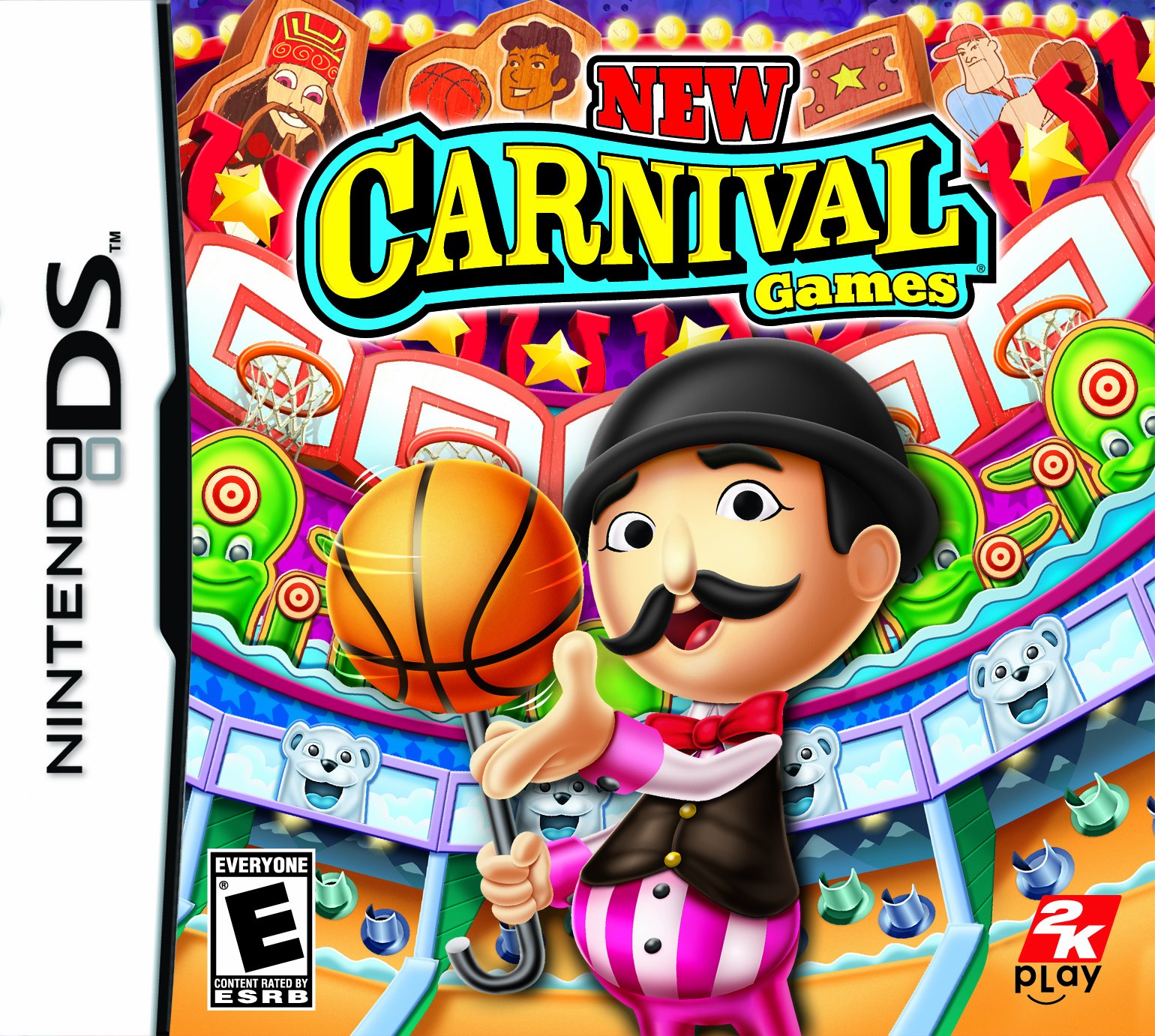 Best Carnival Games for Nintendo DS - Fun Family Party & Travel Entertainment - Classic Arcade Style Mini-Games for Kids and Adults