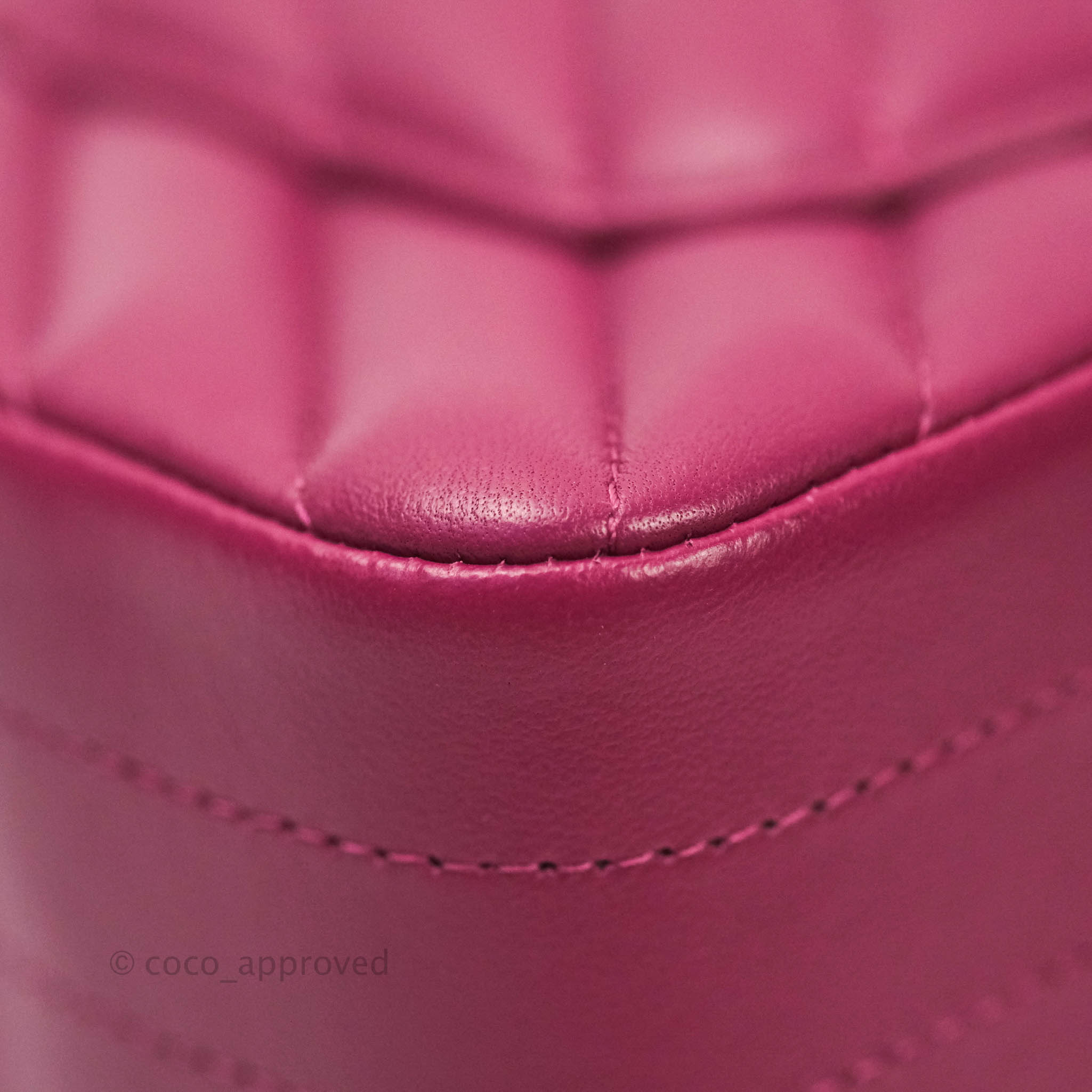 Chanel Chevron Mini Rectangular Lambskin Flap Bag in Dark Pink with Gold Hardware - Perfect for Evening Events & Luxury Fashion Accessories