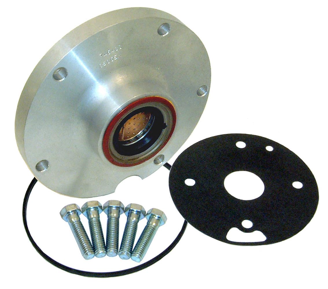 TCI 746400 Aluminum Shorty Rear Cover - Durable & Lightweight Motorcycle Accessory for Harley Davidson, Perfect for Custom Bike Builds & Off-Road Riding