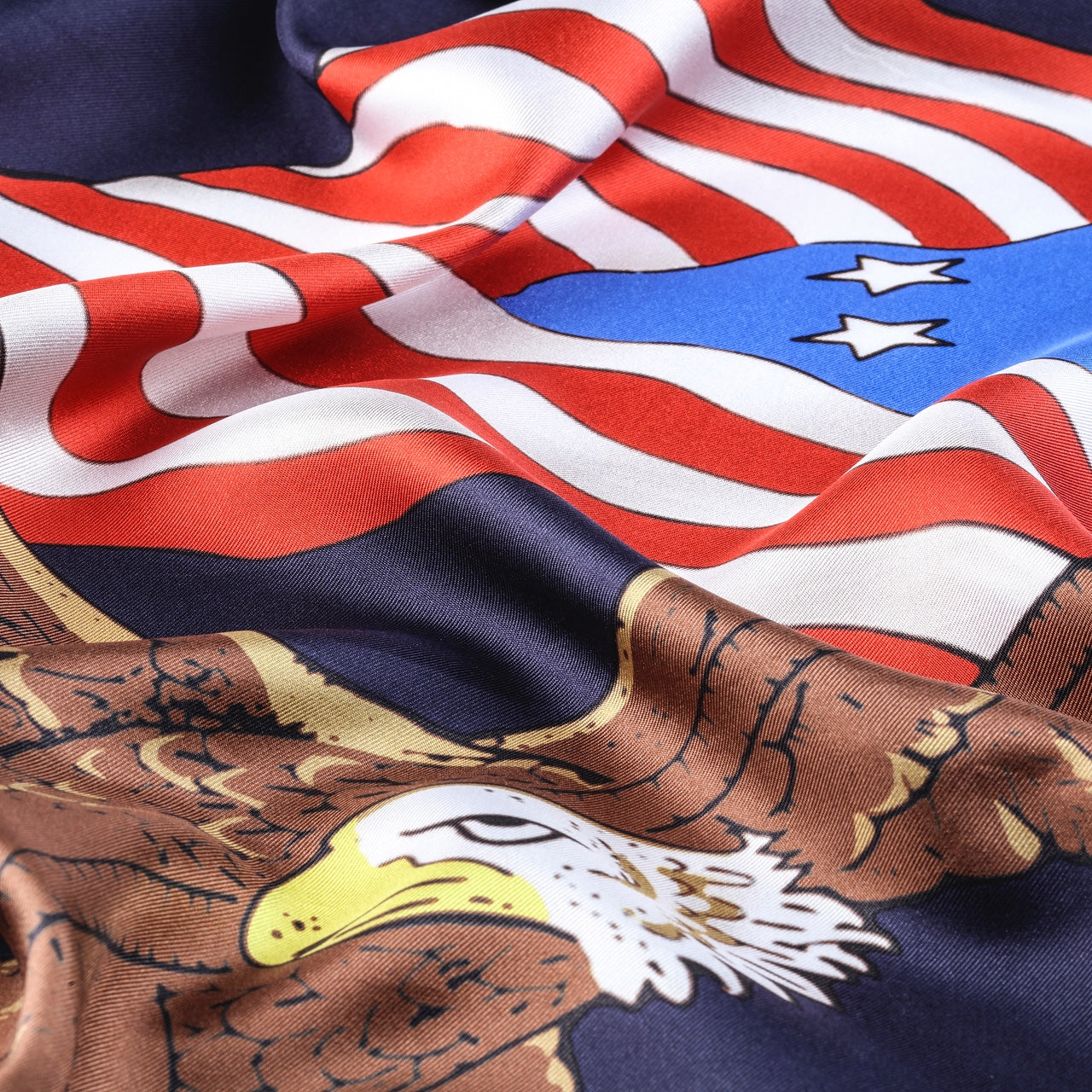 American Flag Scarf - Large Patriotic USA Scarf for Women & Men - Perfect for 4th of July, Veterans Day & Outdoor Events