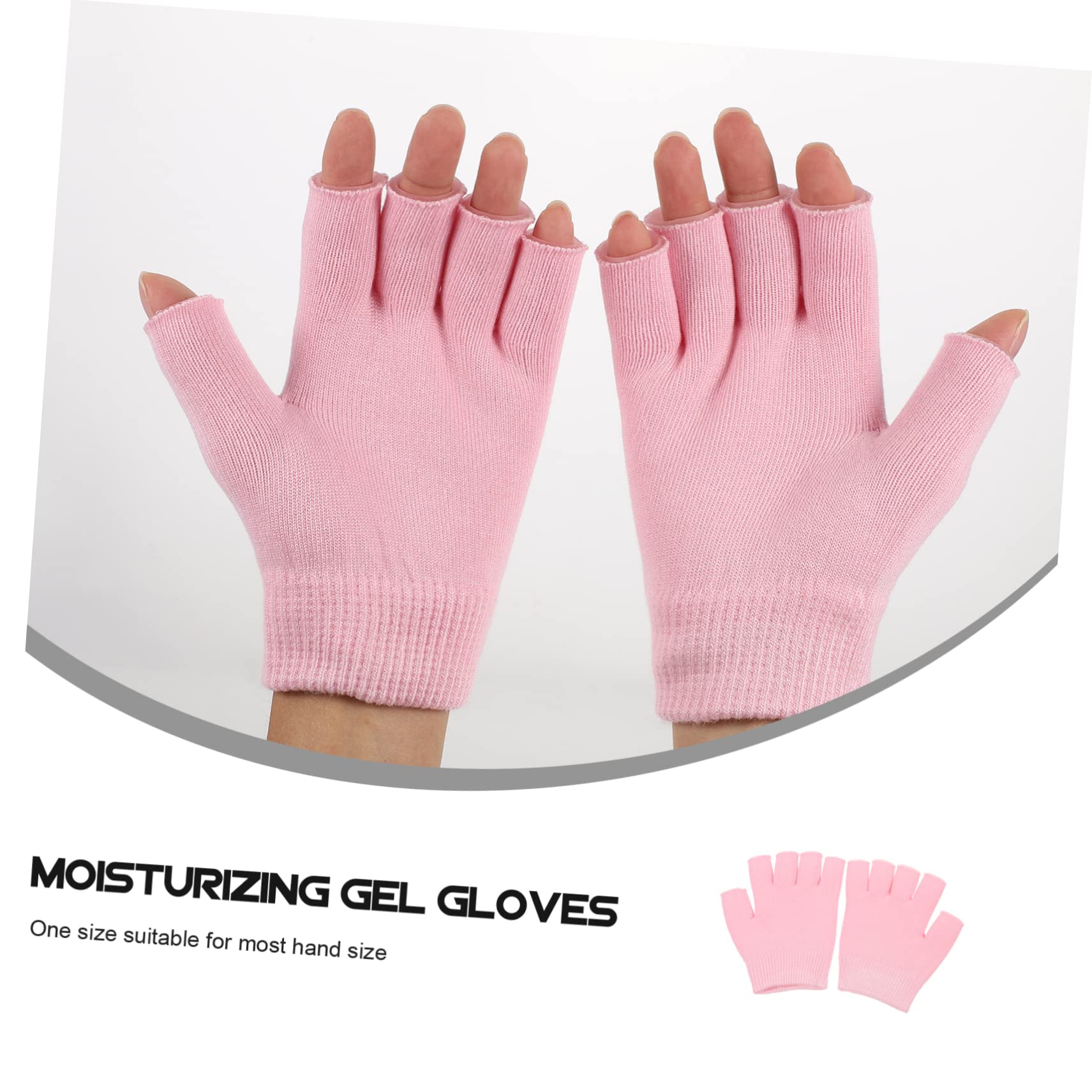 Beavorty Spa Moisturizing Gloves for Hands - Hydrating Gel Gloves for Dry Skin Care & Overnight Treatment | Perfect for Adults, Cracked Hands & Winter Hand Care Routine