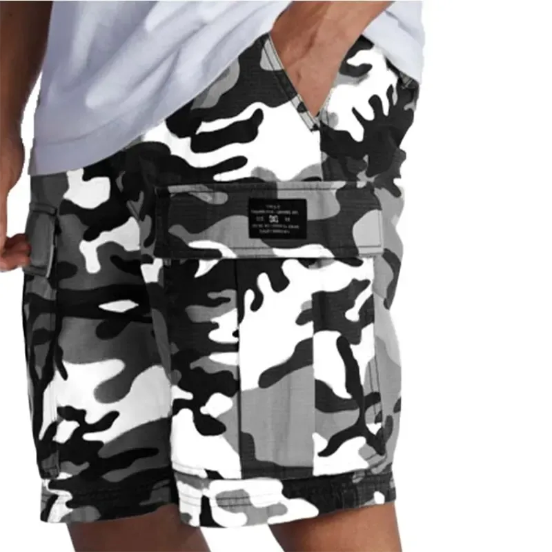 Bermuda DC Tundra Cargo Pants - Black Camo Tactical Outdoor Hiking & Work Pants for Men | Durable & Comfortable for Adventure, Camping & Daily Wear