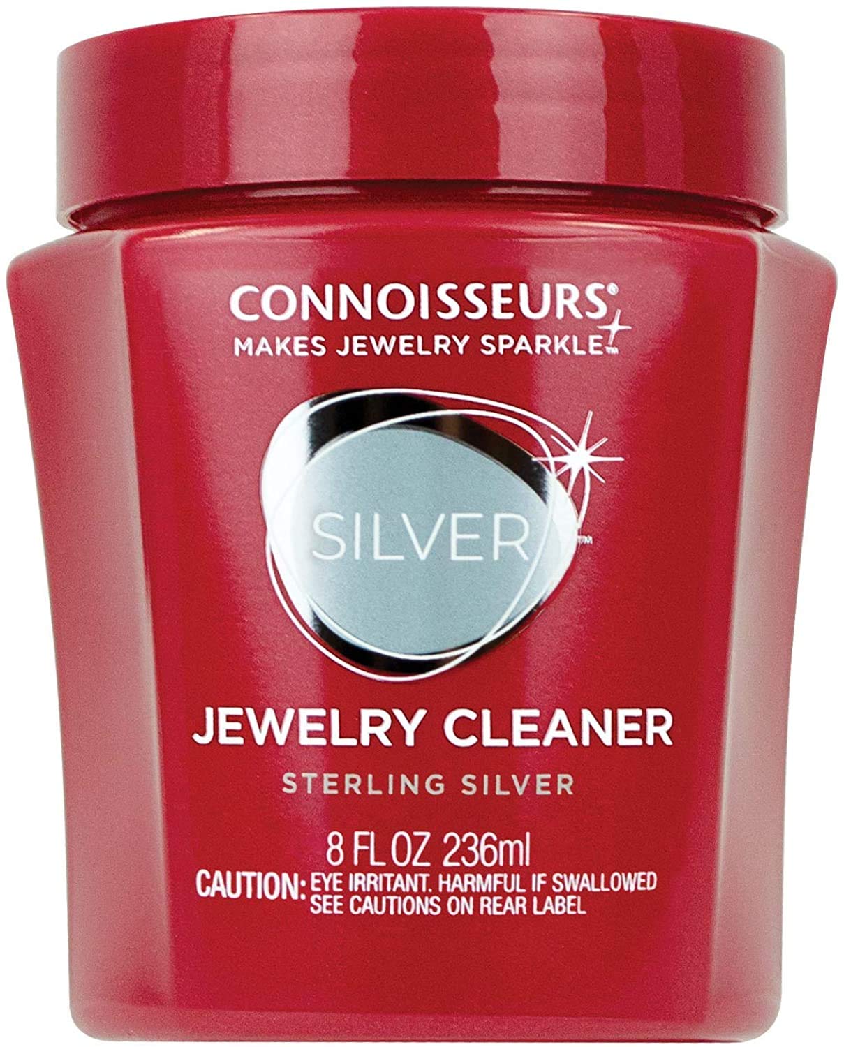 Premium Jewelry Cleaner for Silver - Tarnish Remover Kit with Dip Tray & Dual-Polish Cloths | Safe for Rings, Necklaces, Bracelets | Professional Jewelry Cleaning Solution for Home & Travel Use