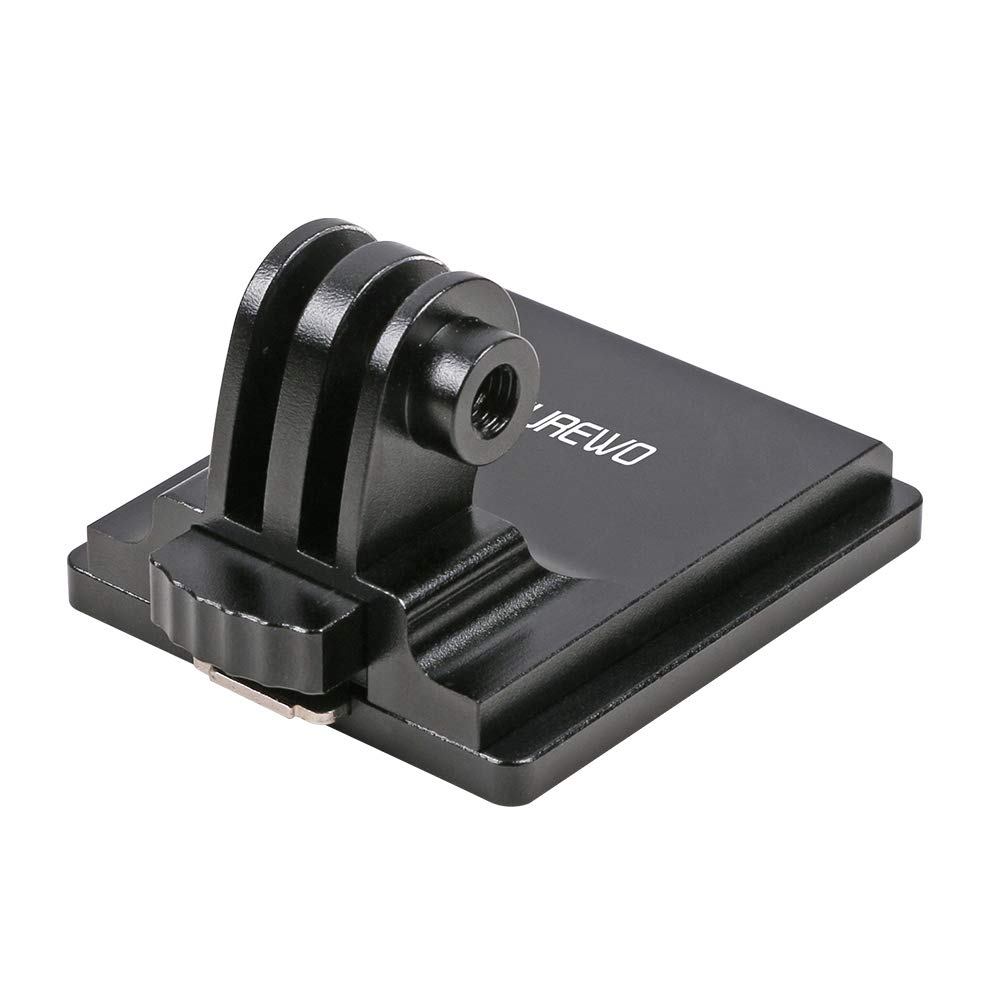 SUREWO Aluminum NVG Mount for GoPro Hero 13/12/11/10/9/8/7/6/5 Black - Tactical Helmet Mount Compatible with DJI Osmo Action 5 Pro/4/3/2, Insta360 ONE R, Crosstour & Most Action Cameras - Perfect for Military, Airsoft, Hunting & Outdoor Adventures