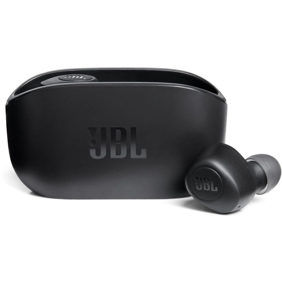 JBL Wave 100TWS True Wireless Earbuds - Bluetooth 5.0, 20H Playtime, IPX4 Waterproof, Hi-Fi Sound for Running, Gym & Travel