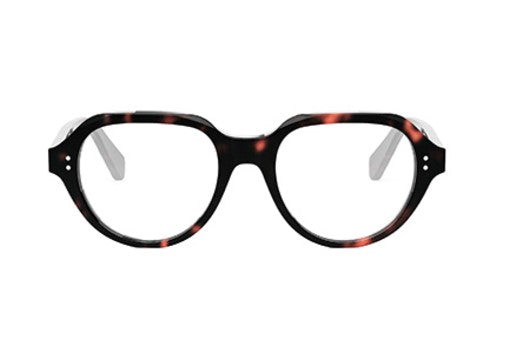 Celine THIN CL50145I 052 Shiny Dark Havana Geometric Men's Eyeglasses - Premium Designer Frames for Men | Stylish & Durable Eyewear for Work, Driving & Everyday Fashion