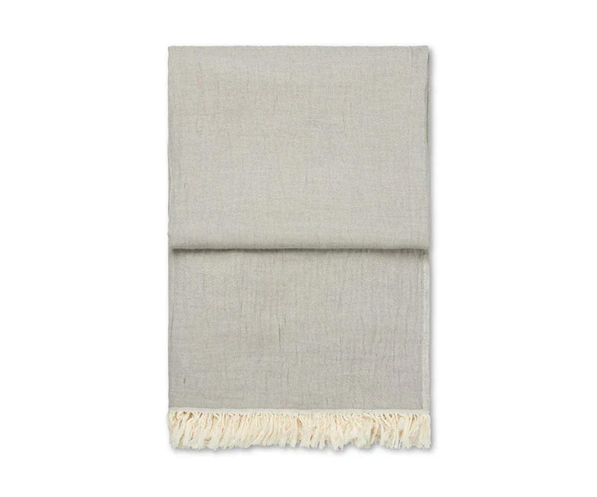 Soft Grey Lavender Throw Blanket - Cozy Lightweight Knit Bedspread for Couch, Bed & Sofa - Perfect for Relaxing, Lounging & Home Decor