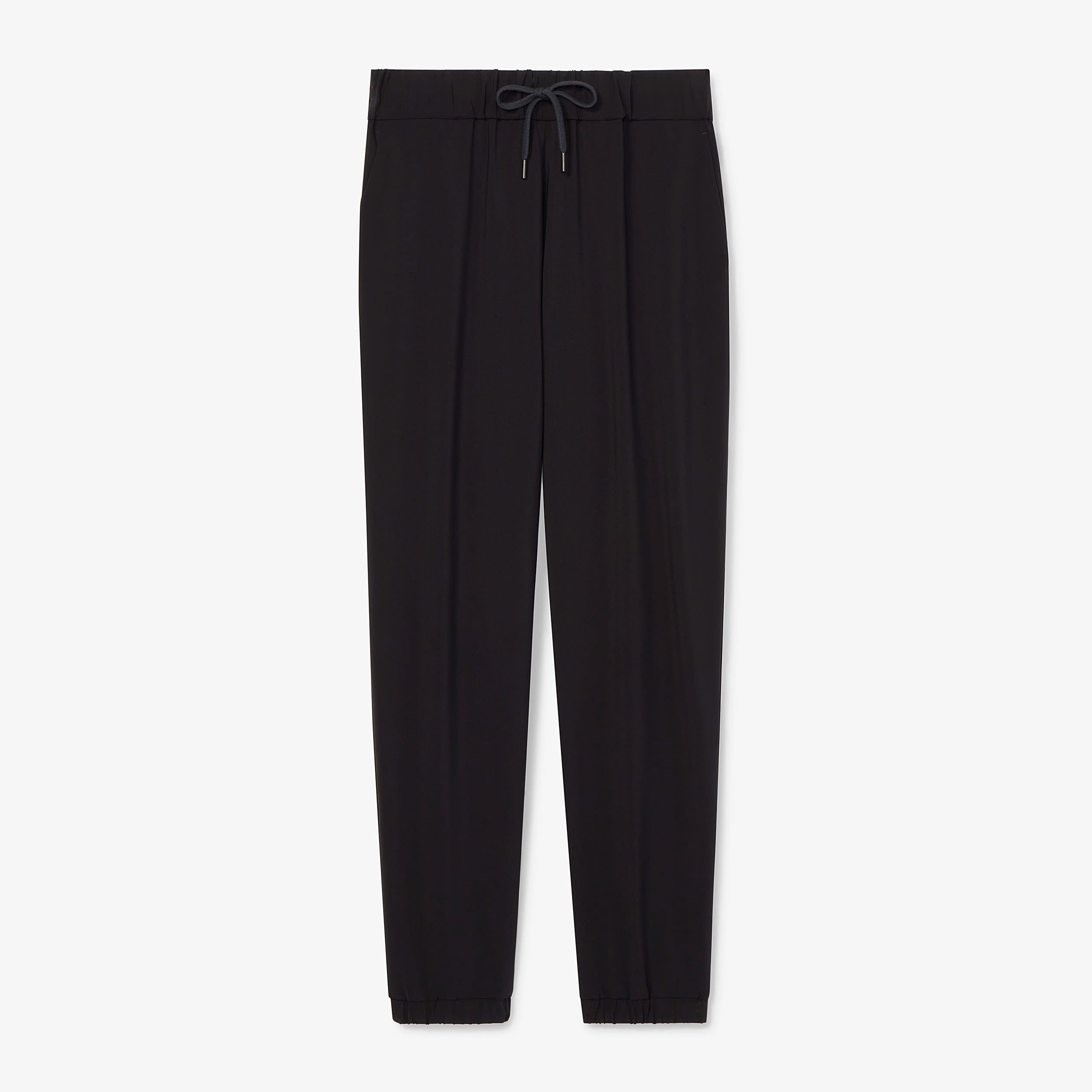 Delaney Jogger Pants for Men - OrigamiTech Stretchable Black Joggers for Running, Gym & Casual Wear