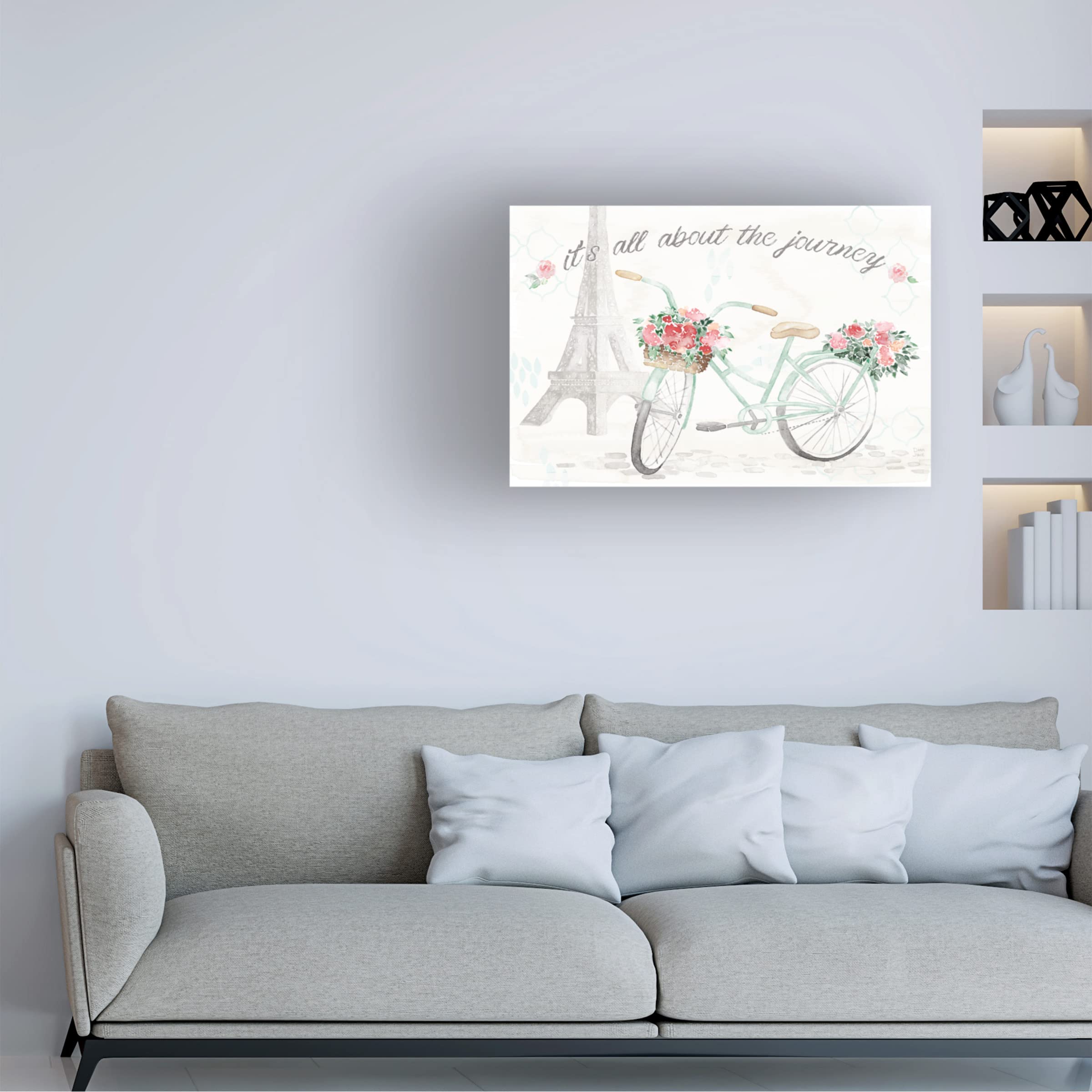 Boho Ride I Canvas Art Print by Dina June - 16x24 Inches Bohemian Wall Decor for Living Room, Bedroom & Office - Trademark Fine Art Collection