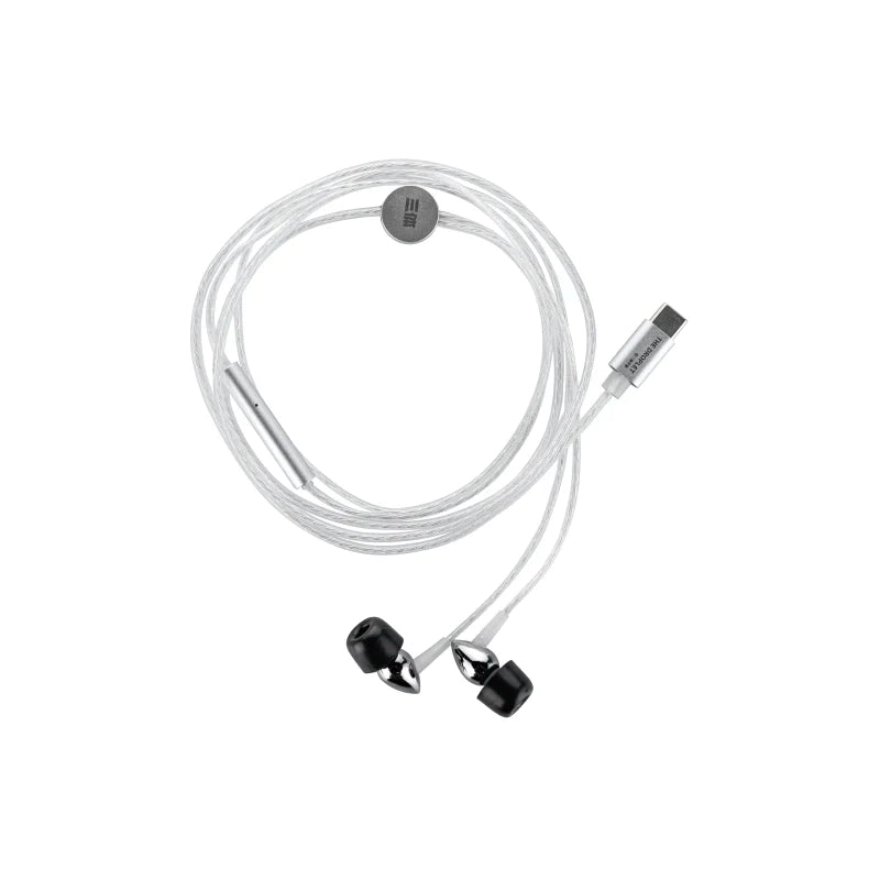 MoonDrop Droplet USB-C In-Ear Monitors - HiFi Wired Earbuds with Noise Isolation | Perfect for Audiophiles, Gaming & Travel (Open Box)