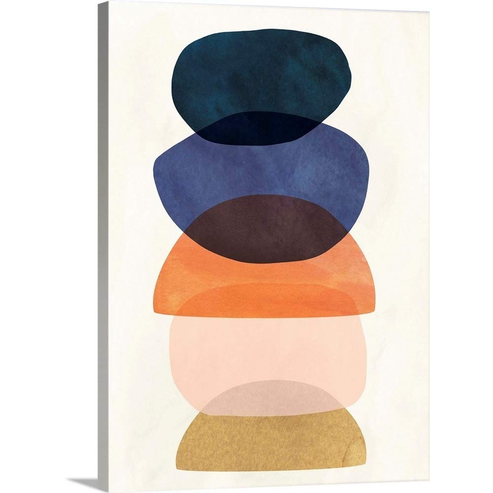 Victoria Borges Abstract Canvas Wall Art Print - 36