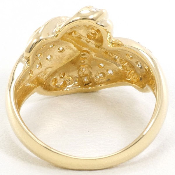 18K Yellow Gold Diamond Ring for Women - Elegant Solitaire Engagement & Wedding Band - Perfect for Proposals, Anniversaries, and Special Occasions