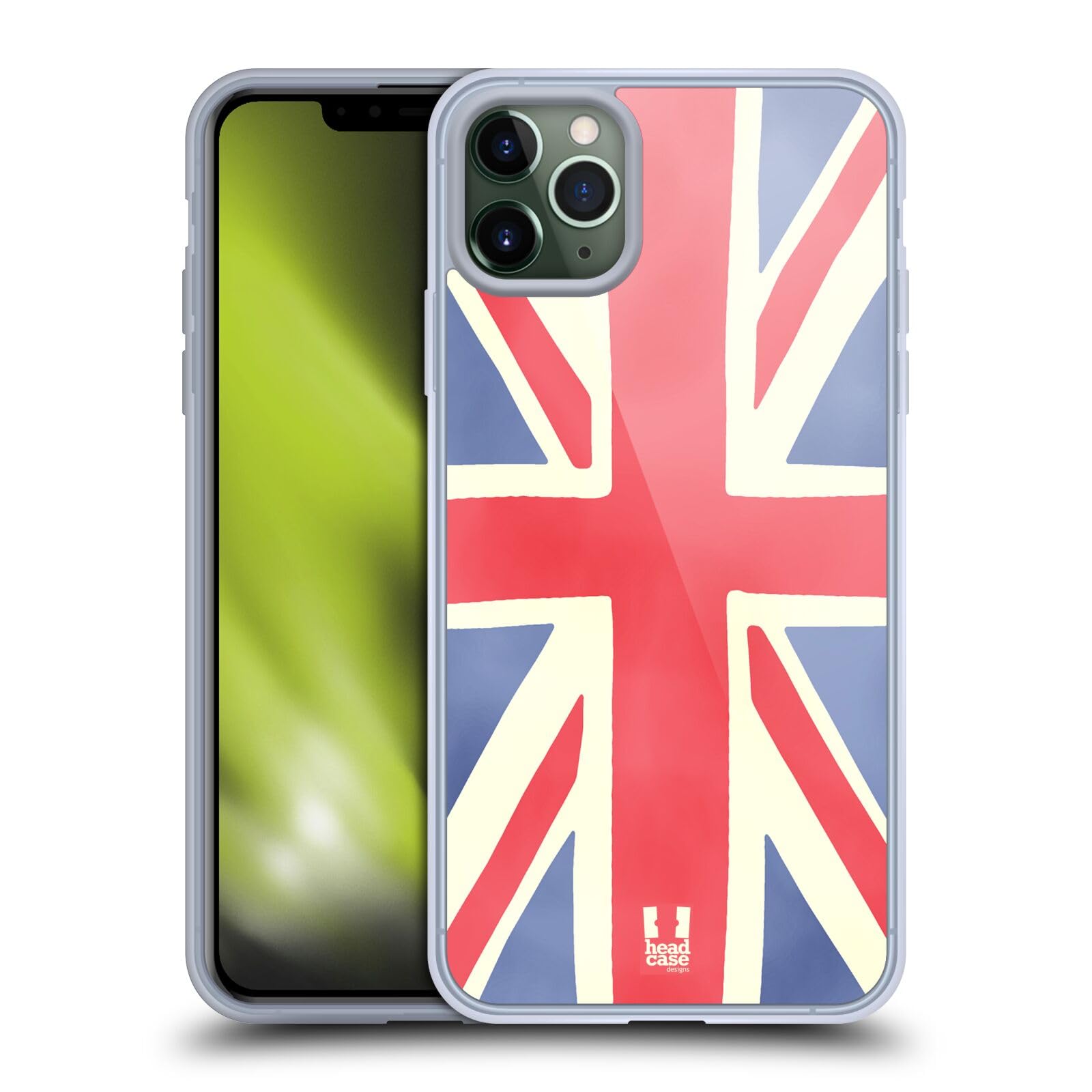 Union Jack London Dream Soft Gel Case Compatible with Apple iPhone 11 Pro Max - Stylish Protective Phone Cover for Travel, Work & Everyday Use