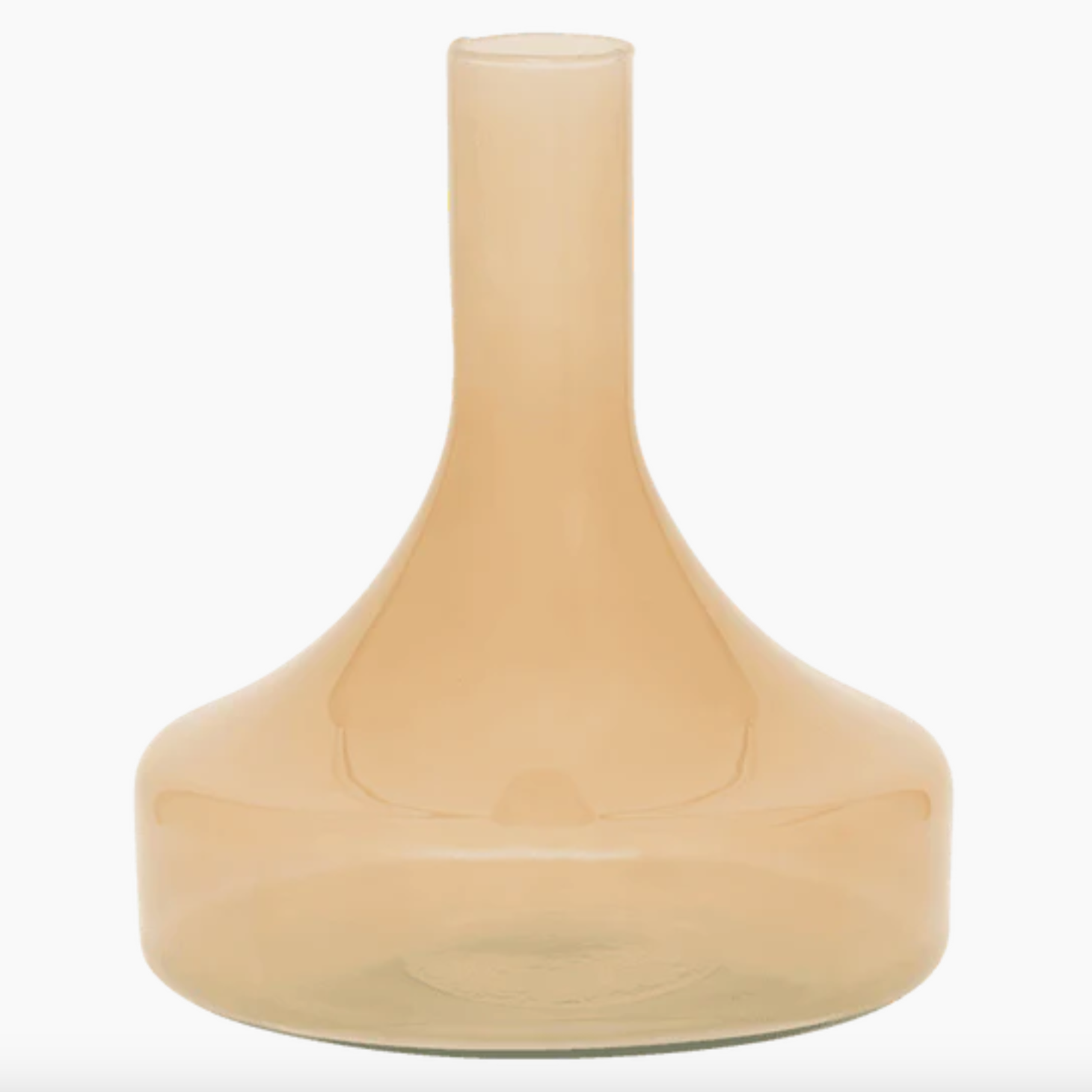 Lela Glass Vase - Elegant Handmade Clear Flower Vase for Home Decor, Wedding Centerpiece, and Tabletop Display