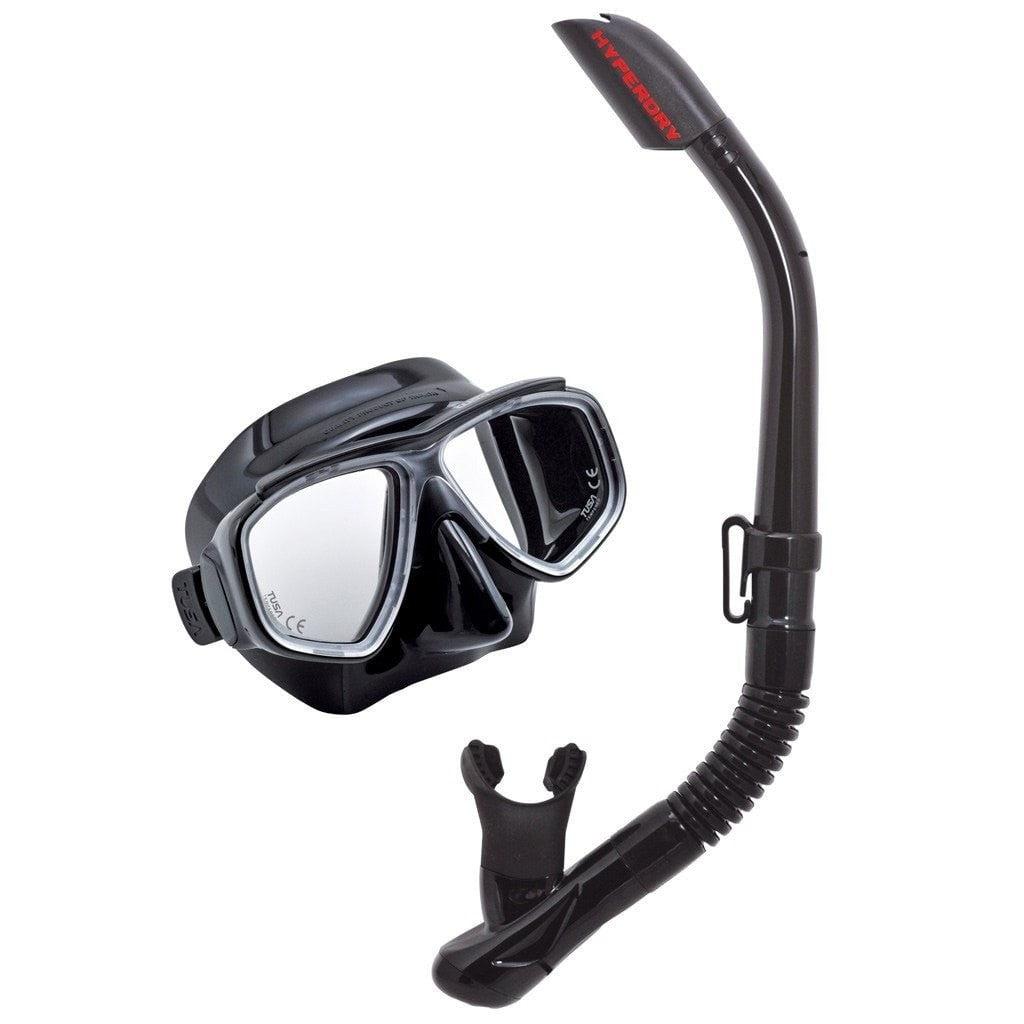 TUSA Splendive Mask and Snorkel Set - Premium Snorkeling Gear for Adults & Kids - Perfect for Ocean Swimming, Beach Vacations & Underwater Exploration