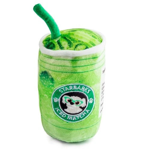 Starbucks Iced Matcha Plush Dog Toy - Soft & Durable Chew Toy for Small & Medium Dogs - Perfect for Playtime, Training & Cuddling