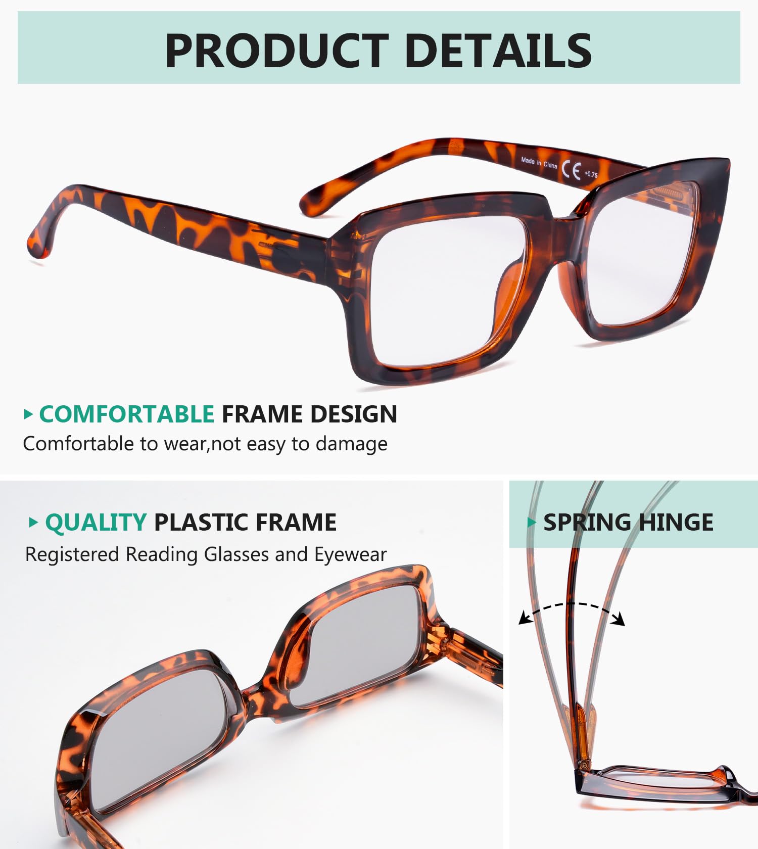 Photochromic Reading Glasses for Women - Light Adjusting Transition Lenses - Perfect for Indoor/Outdoor Reading, Driving & Computer Use