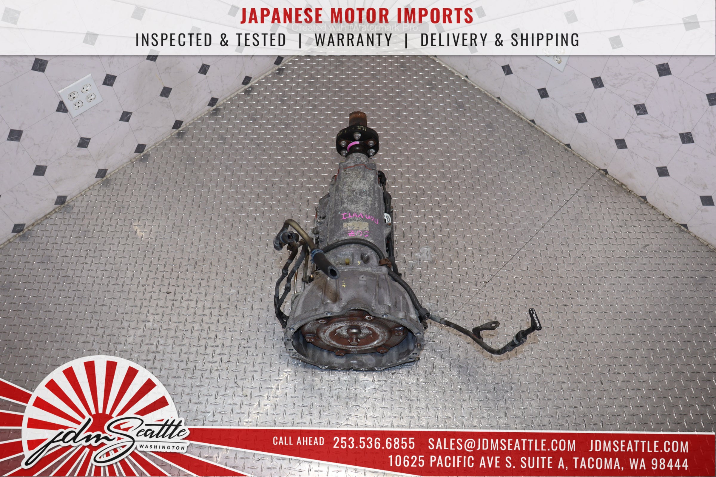 JDM 1UZ Automatic Transmission 1991-1997 - Compatible with Lexus LS400 GS400 SC400 1UZ-FE Non-VVTI - Perfect for Engine Swap & Performance Upgrades