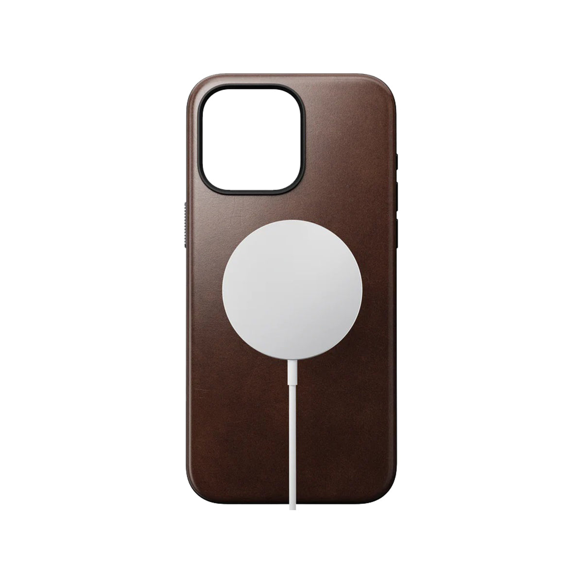 Premium Genuine Leather Case for iPhone 15 Pro Max - Luxurious Brown Protective Cover | Perfect for Business Professionals & Everyday Use