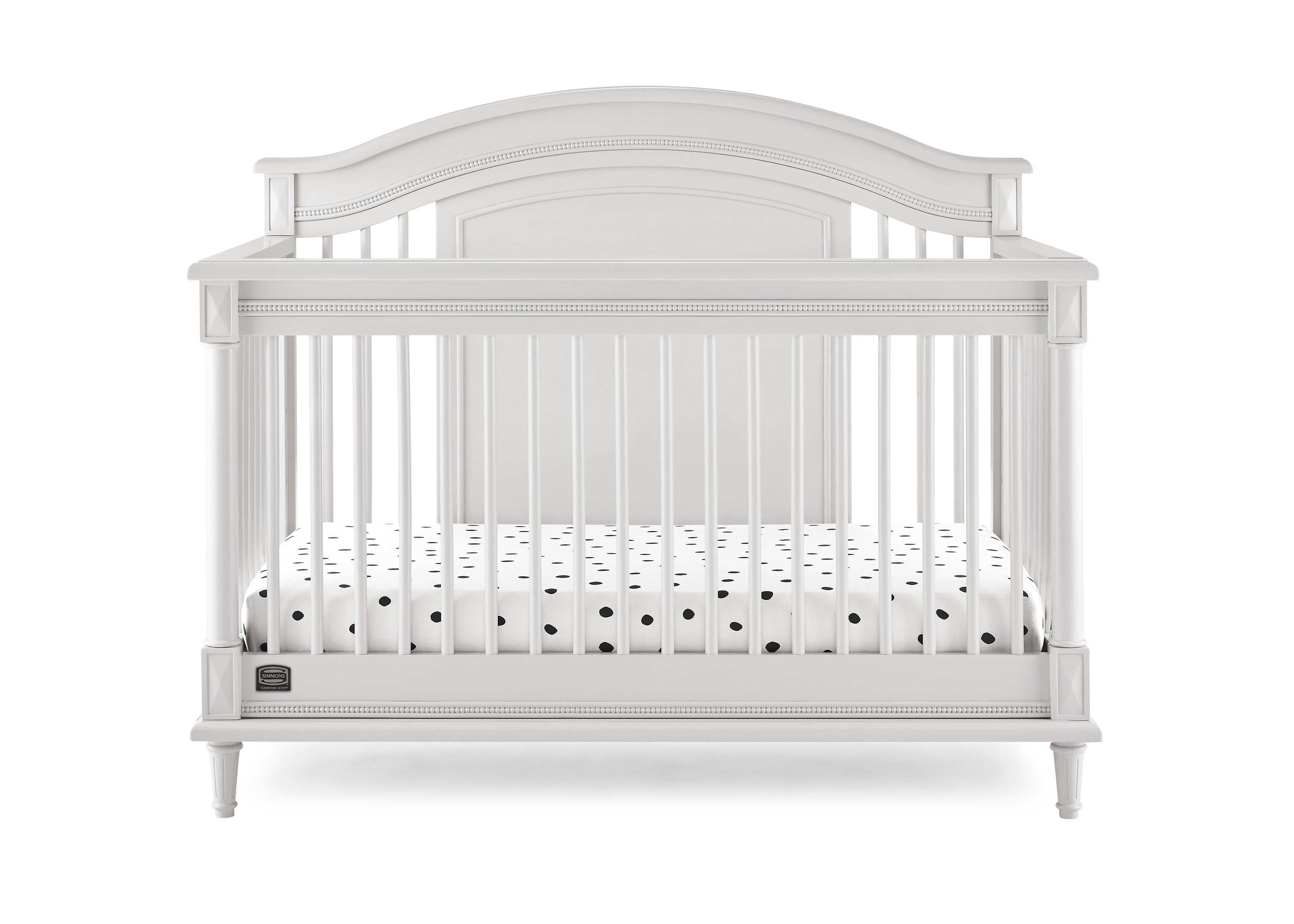 Juliette 6-in-1 Convertible Crib - Baby Crib to Toddler Bed, Daybed & Full Size Bed - Safe Nursery Furniture for Boys & Girls - Perfect for Newborns, Infants & Growing Kids