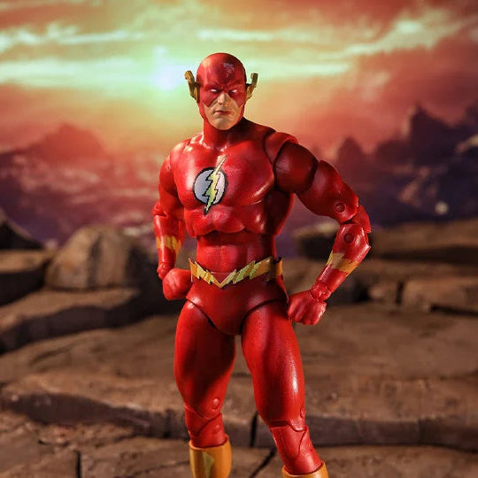 Justice League Task Force The Flash DC Multiverse Action Figure - Collect to Build Darkseid - Perfect for Superhero Fans & Collectors - Display, Play, or Gift for Comic Book Lovers