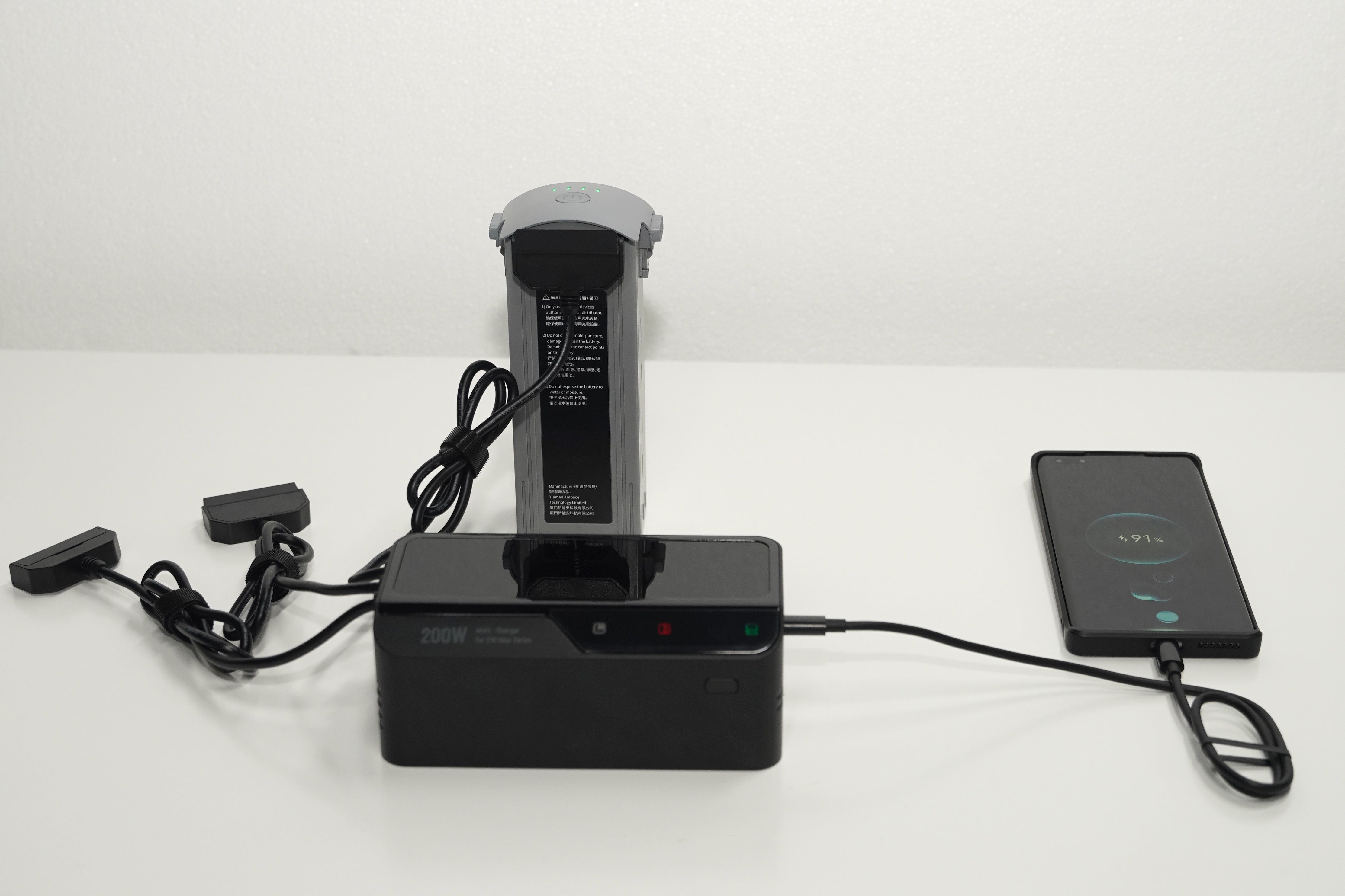 EVO Max Series Multi Charger - Fast Charging for iPhone, Android, Samsung - Portable USB Charger for Travel, Home, Office Use