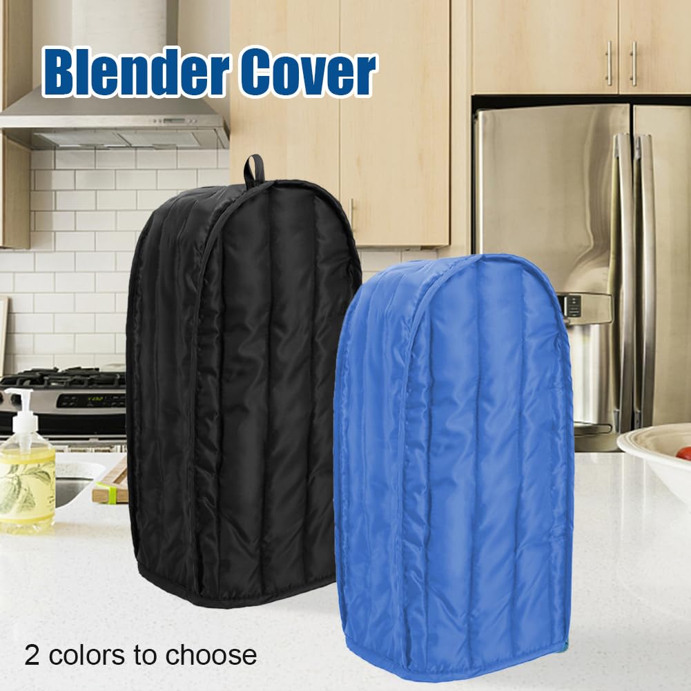 Premium Blender Dust Cover - Stand Mixer & Coffee Maker Appliance Protector | Anti-Fingerprint Polyester Kitchen Cover | Dustproof & Stain Resistant | Perfect for Kitchen Countertop Organization & Appliance Protection (Black)