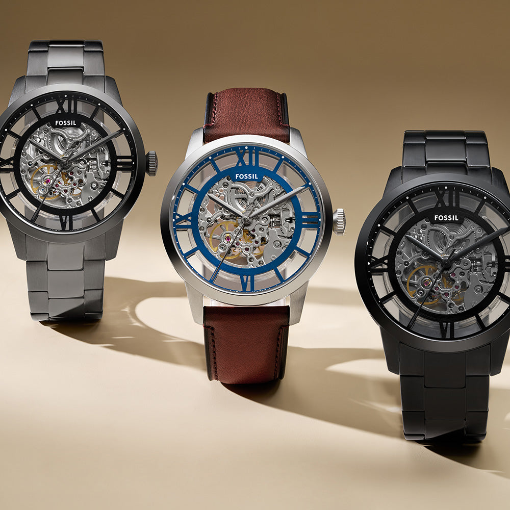 Fossil Townsman ME3267 Automatic Men's Watch - Stylish & Durable for Everyday Wear, Business & Casual Outfits