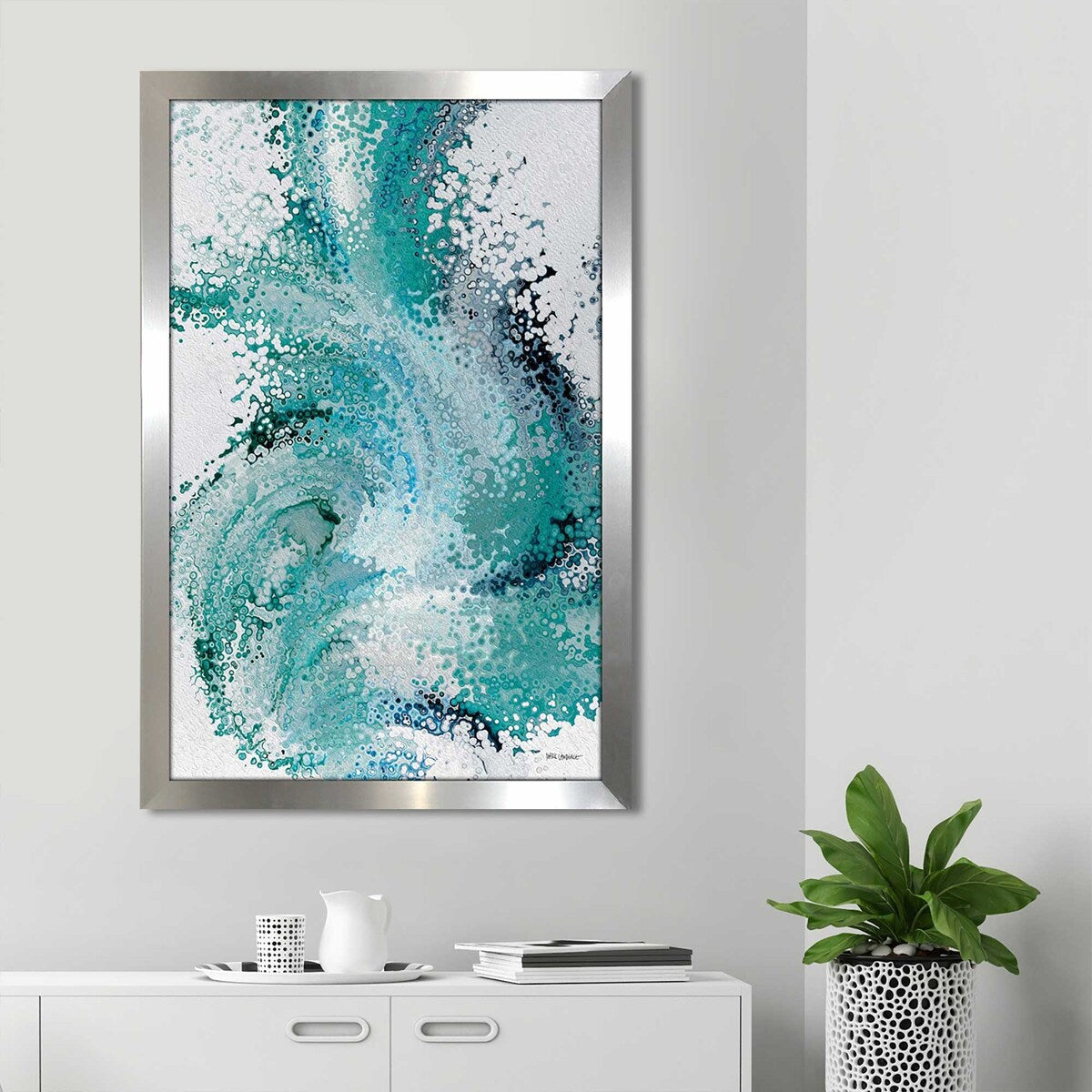 2 Kings 6:17 The Thrill of Trusting God - Inspirational Bible Verse Acrylic Wall Art - Perfect for Home Decor, Office & Church