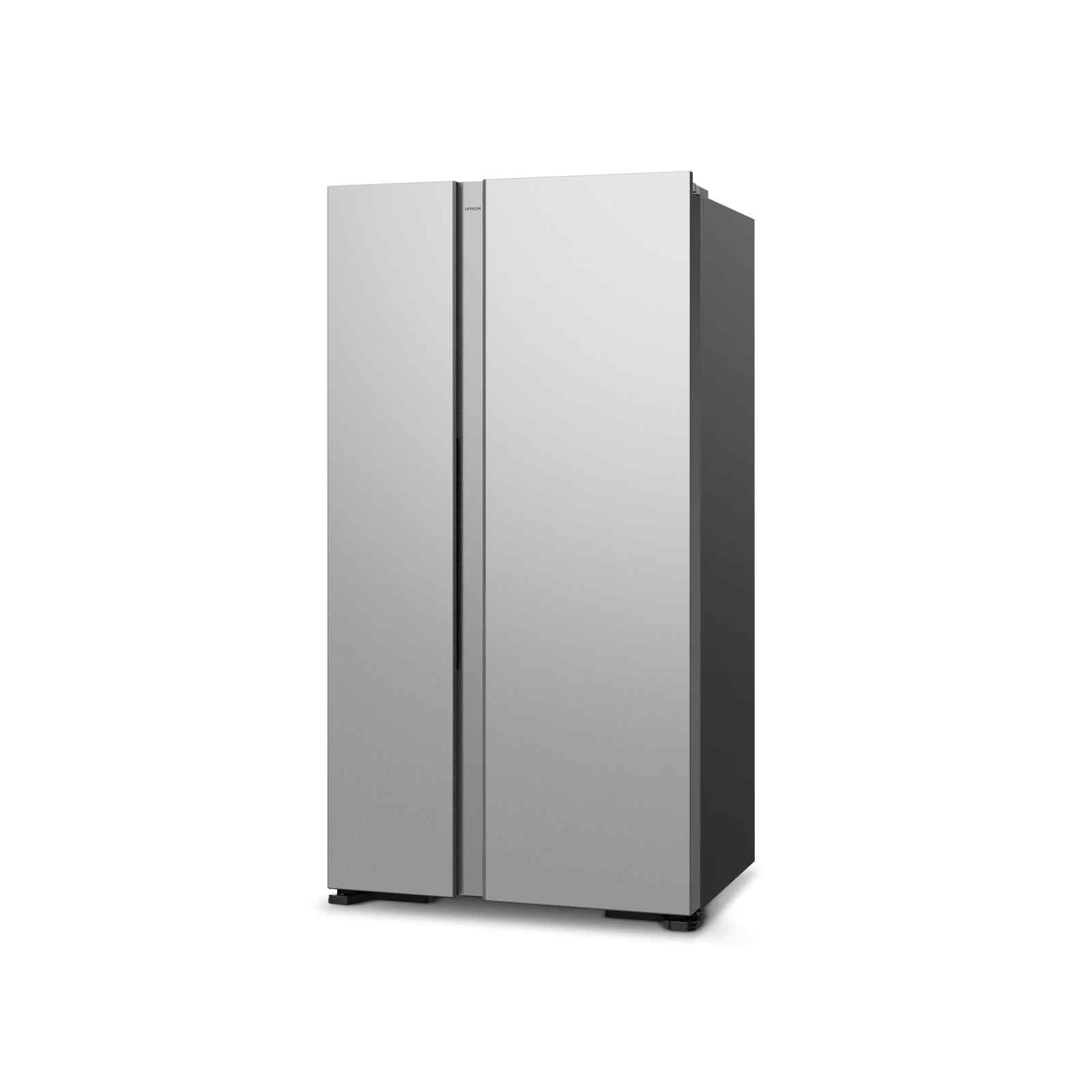Hitachi 595L Side by Side Refrigerator R-S700PMS0 GS - Energy Efficient, Spacious Fridge for Large Families & Modern Kitchens
