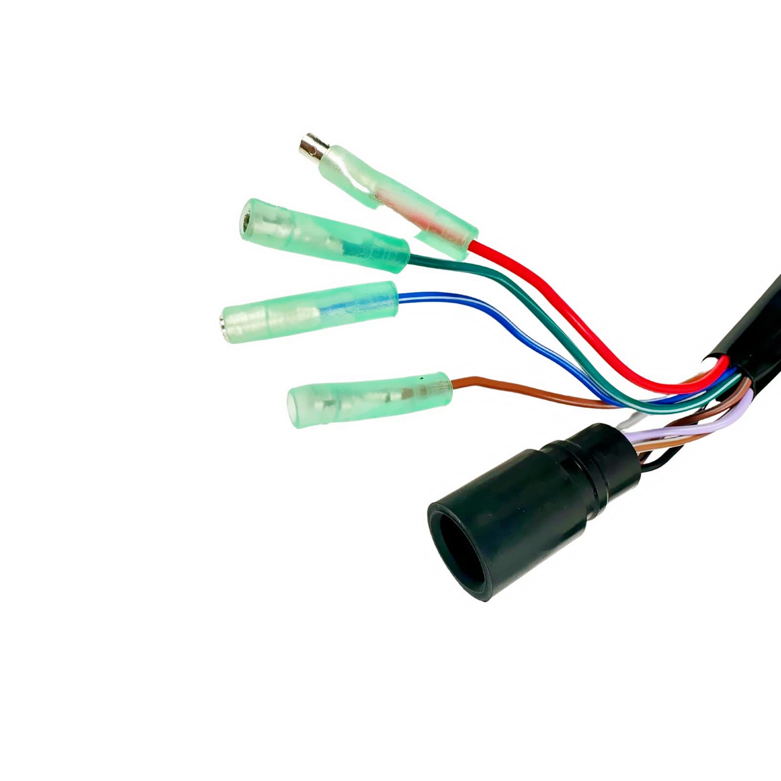 Mercury Outboard Engine 8PIN Side Mounted Control Box with TRIM SWITCH PULL TO OPEN - 881170A20 Replacement Part with 20FT Harness for Marine Boating and Watercraft Control Systems
