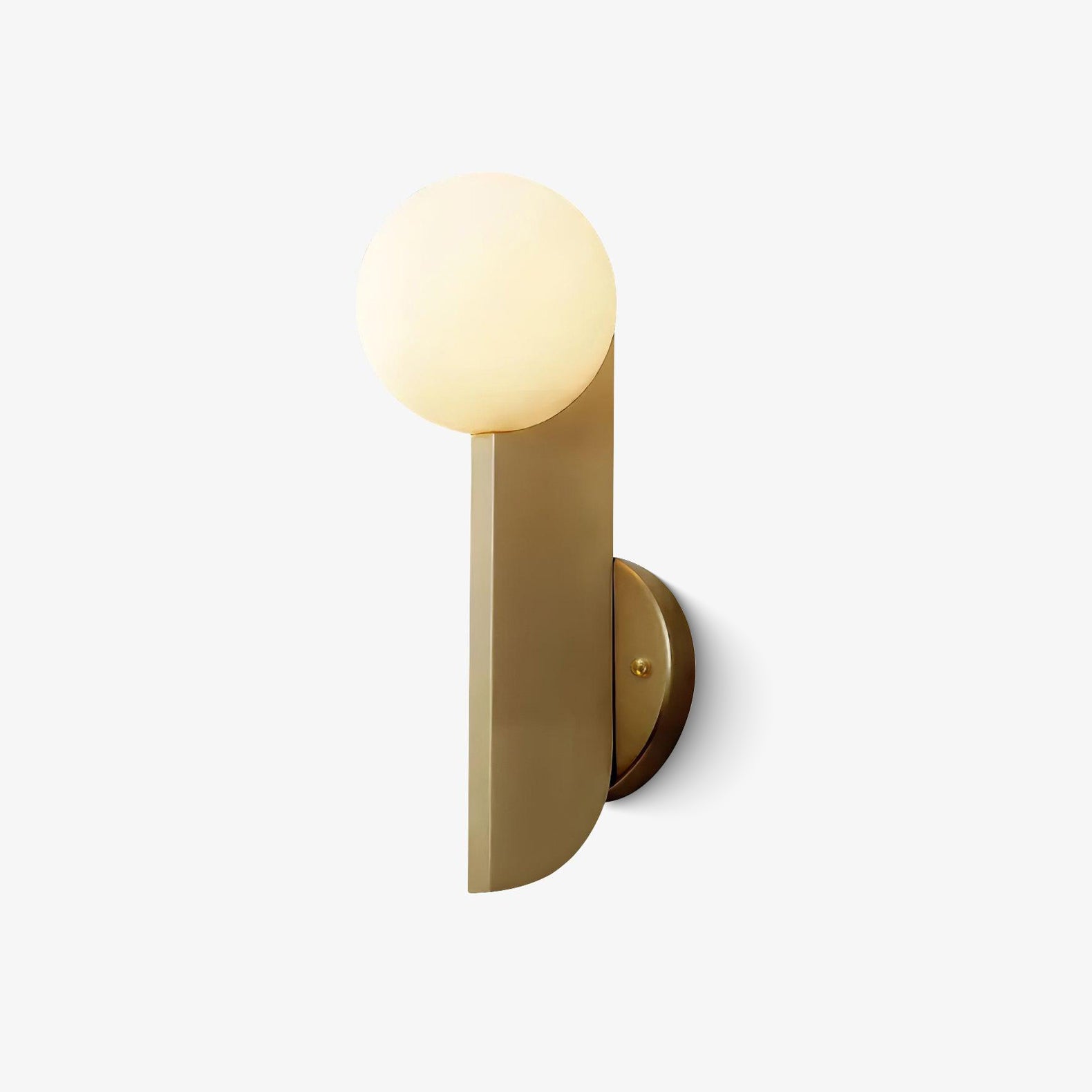 Brass & White
