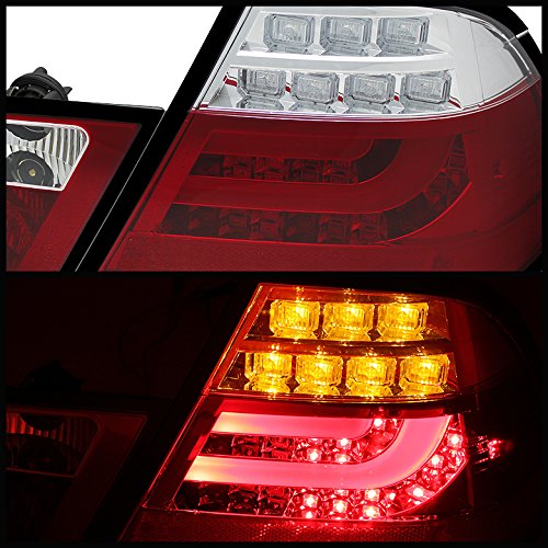 Premium LED Aftermarket Taillights for BMW 3-Series E46 Coupe (2003-2006) - Smoked Lens with Light Bar - Direct Fit Replacement - Enhances Night Visibility & Style for Urban Driving & Car Shows