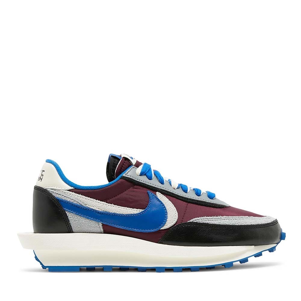Nike x Sacai LD Waffle Undercover Sneakers - Night Maroon & Team Royal Colorway | Running, Casual Wear & Street Style Fashion