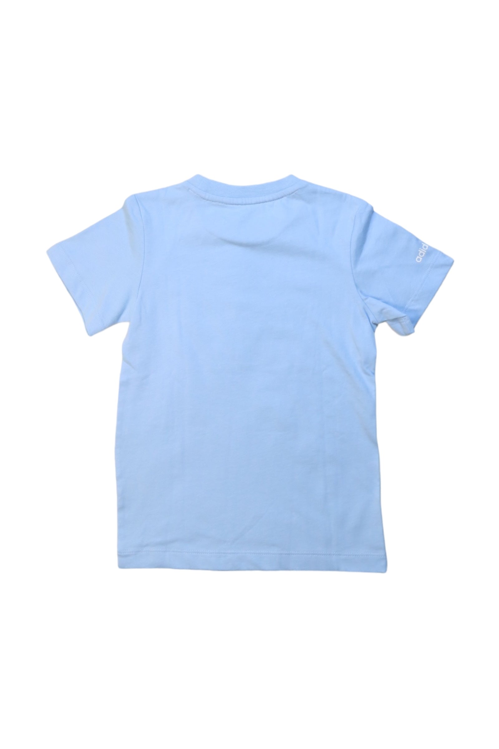 Adidas Short Sleeve T-Shirt for Toddlers 4T - Soft Cotton Kids Tee for Playtime, School & Everyday Wear