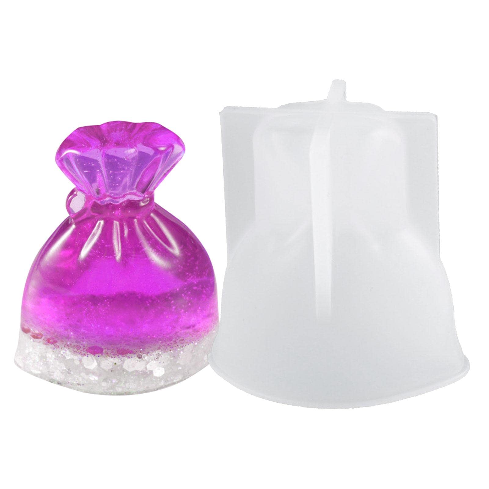 3D Silicone Candy Bag Molds for Epoxy Resin Casting - DIY Keychain Making, Jewelry, Clay & Chocolate Molds - Perfect for Home Baking, Cake Decorating & Handmade Gifts
