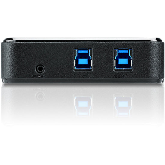 2-Port USB 3.0 Hub Sharing Device for Laptop & PC - High-Speed Data Transfer & Charging | Perfect for Home Office & Gaming Setup