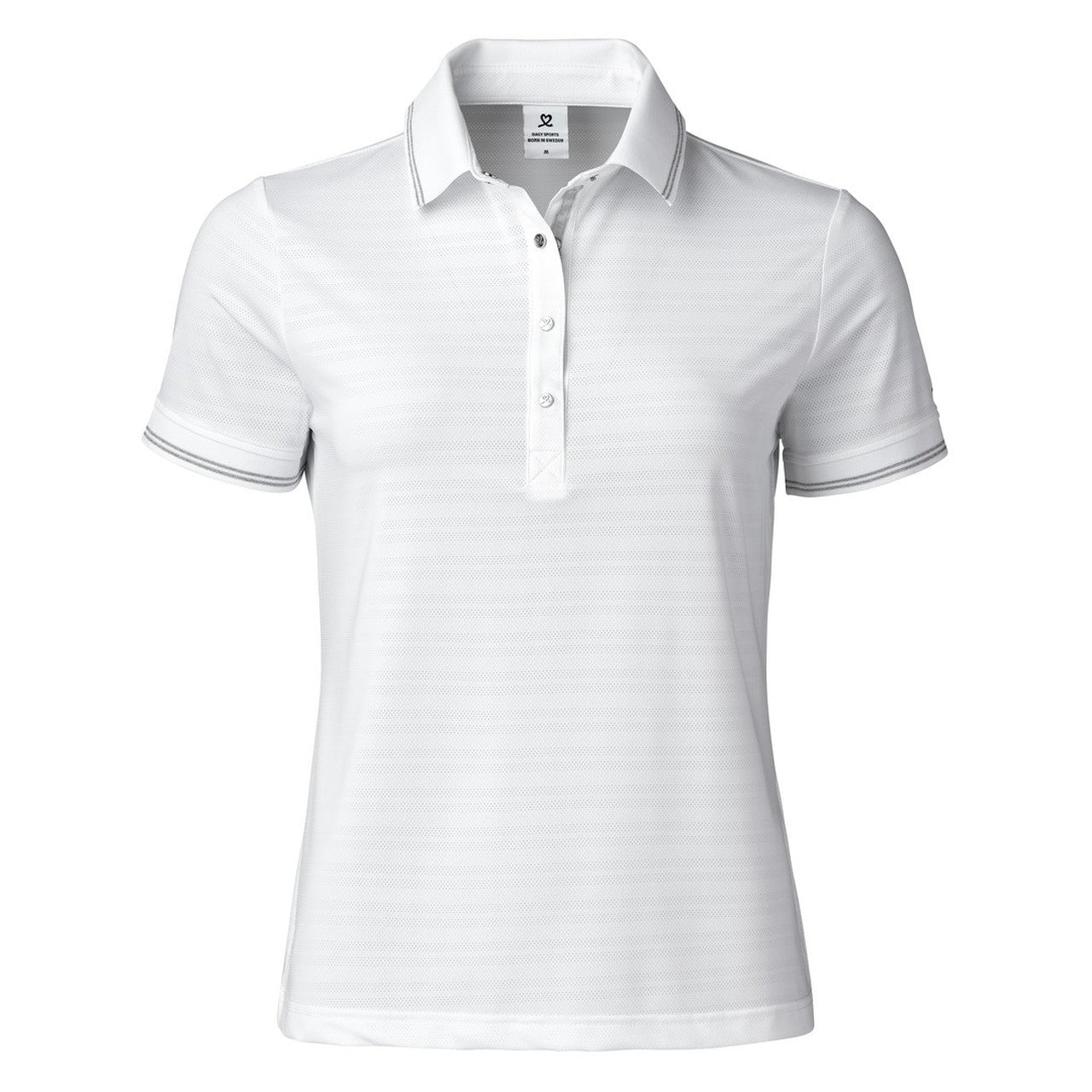 Marika Women's White Golf Polo Shirt - Breathable & Moisture-Wicking for Comfort on the Course | Perfect for Golf, Tennis & Casual Wear