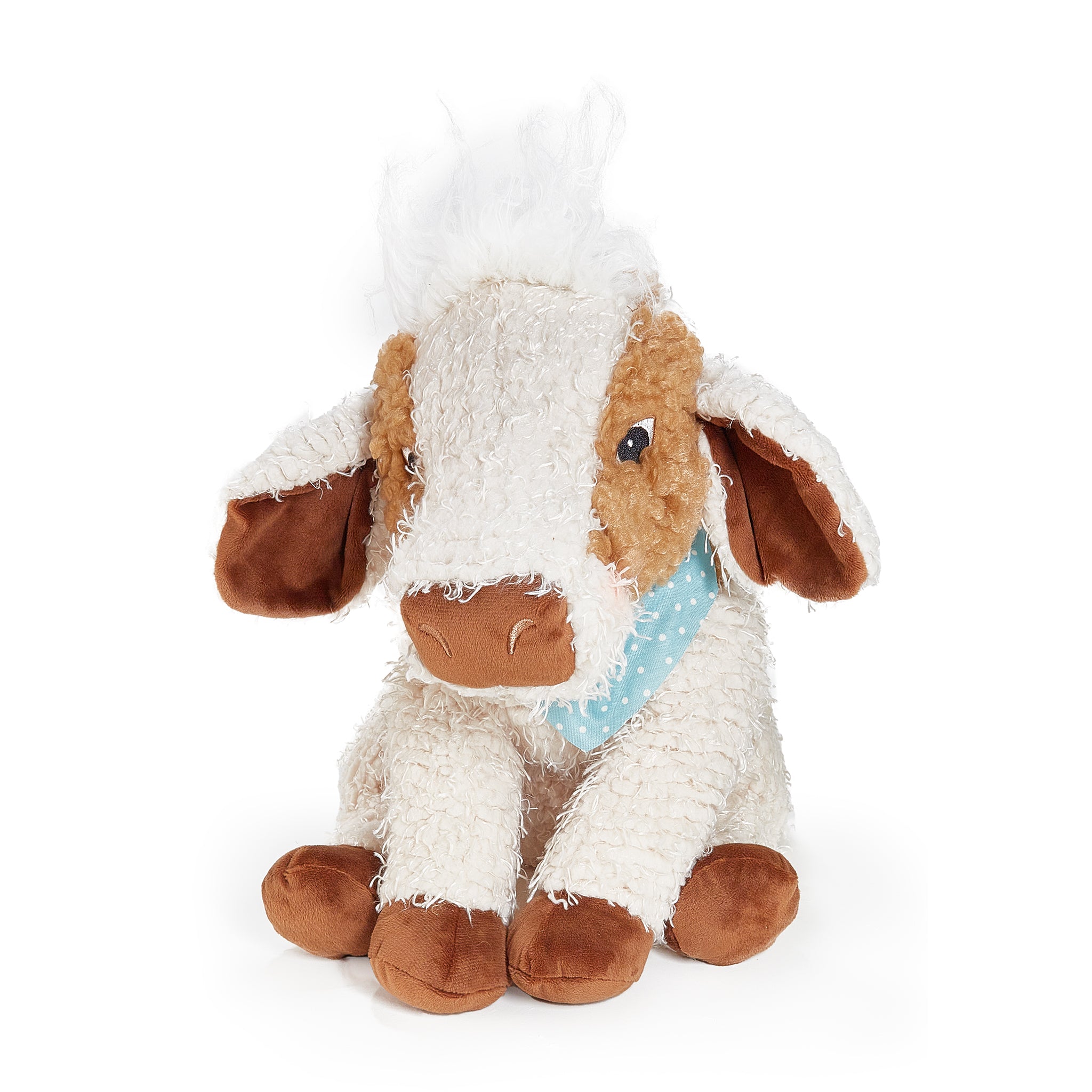Big Moo Moo the Cow - Plush Stuffed Animal Toy for Kids, Soft Cuddly Nursery Decor, Perfect for Bedtime Comfort & Gift Giving | Ideal for Nursery Rooms, Baby Showers, and Toddler Playtime