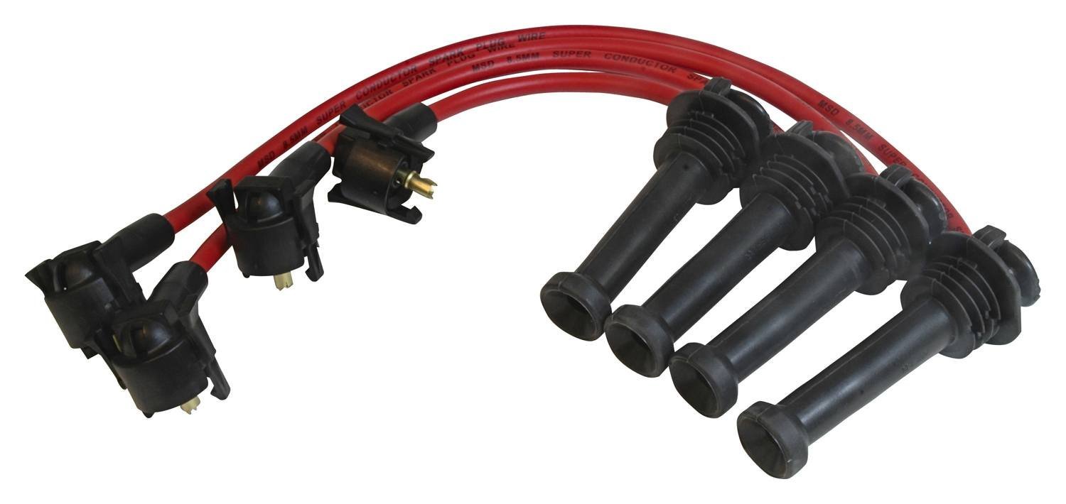 MSD 32939 High Performance Spark Plug Wire Set for Ford, Chevy, Dodge - Perfect for Engine Upgrades & Racing Applications
