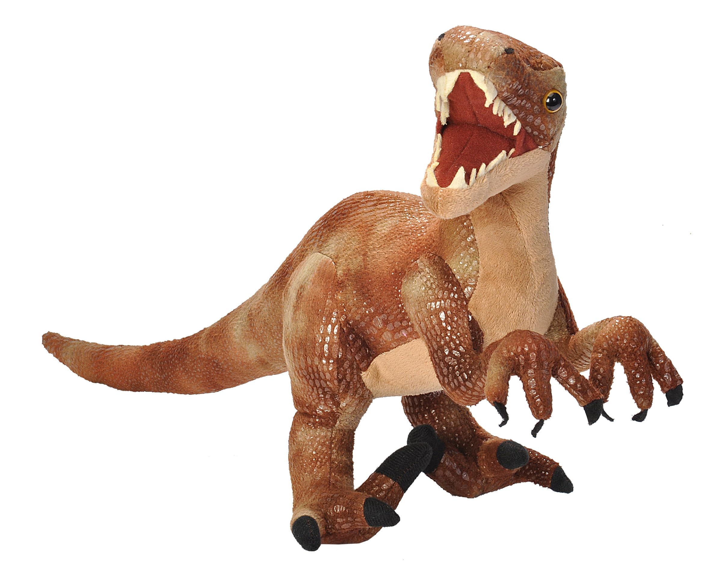 Wild Republic Velociraptor Plush Dinosaur Stuffed Animal - 17 Inch Soft Cuddly Toy for Kids, Boys & Girls | Perfect Gift for Birthday, Christmas & Dinosaur Lovers | Great for Playtime, Nursery Decor & Collectors