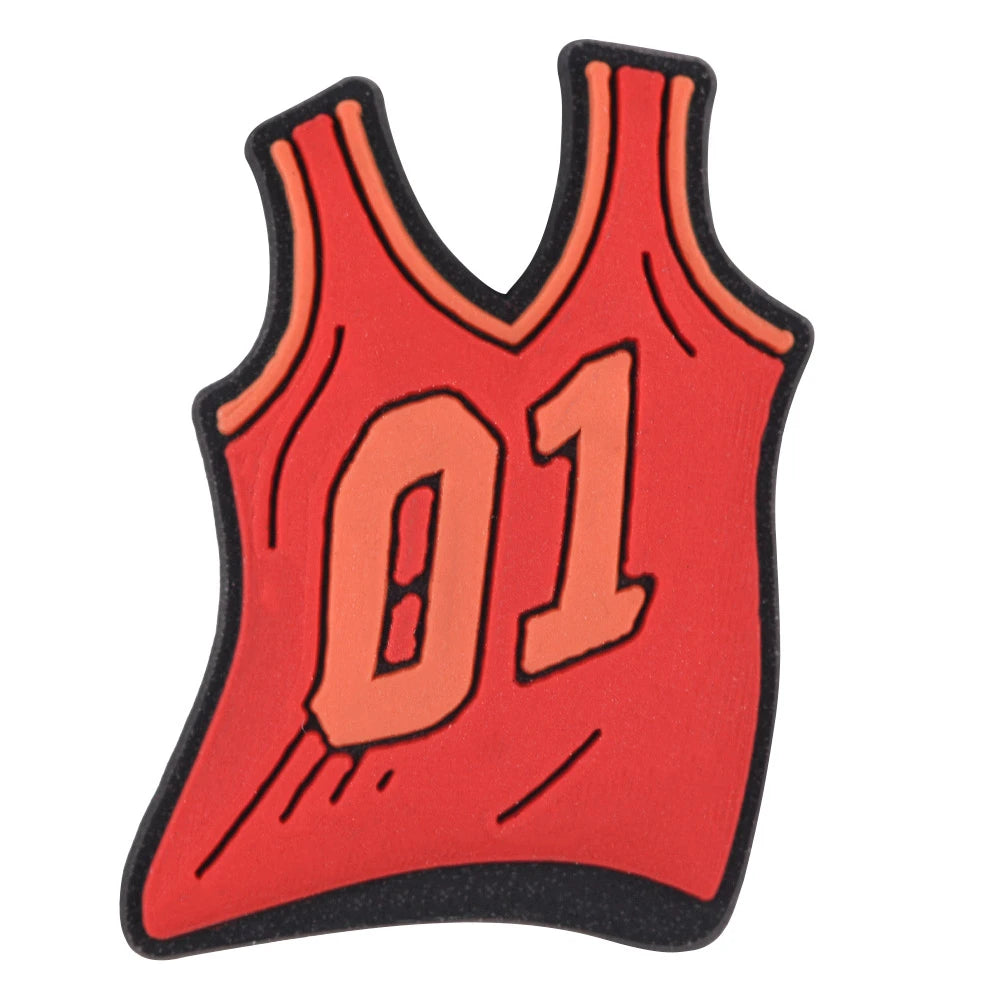 Basketball Shoe Charms for Men - Sports Shoe Accessories & Decorations - Perfect Gift for Dad, Xmas Party, Basketball Fans & Sneaker Lovers - Great for Game Days, Casual Wear & Sneaker Customization