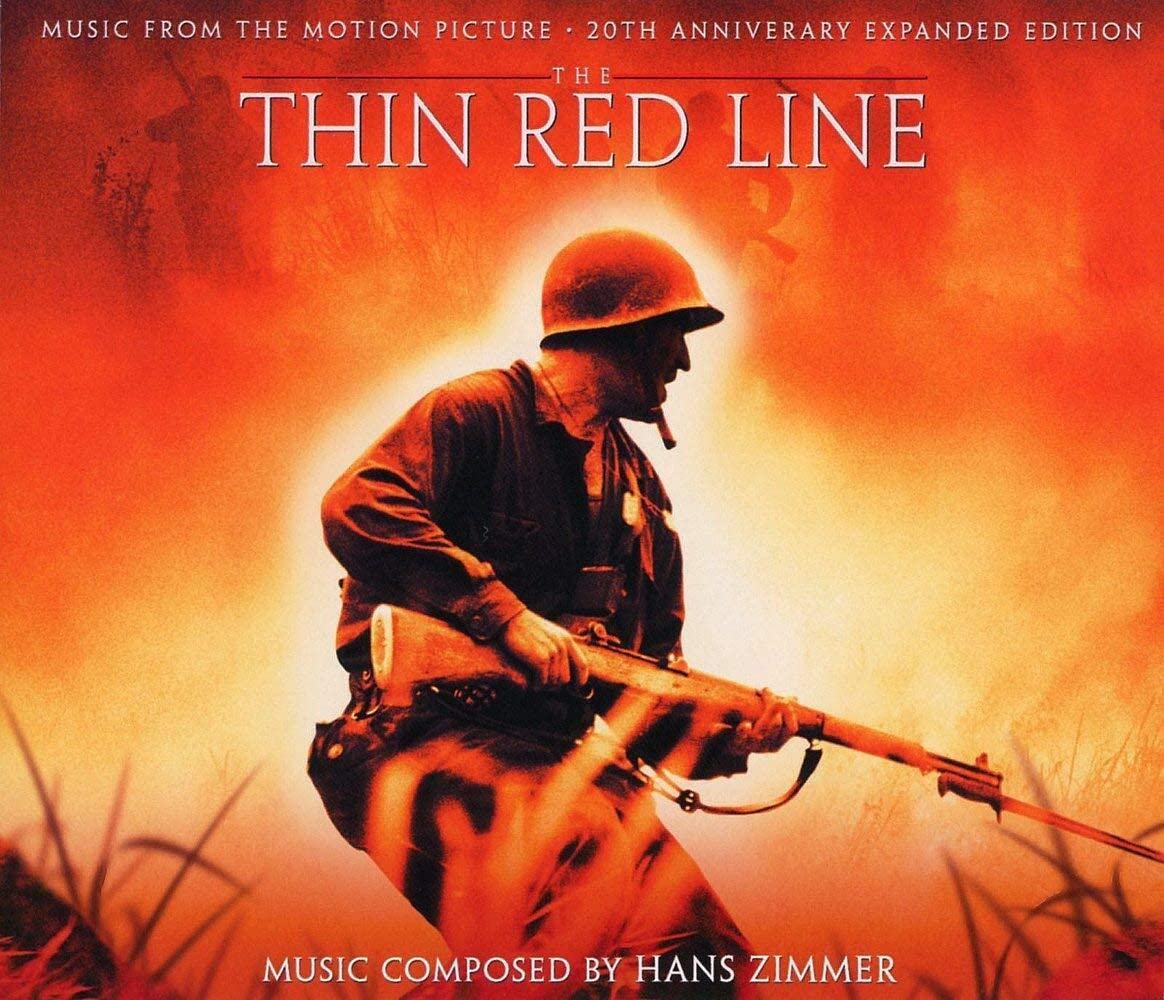 Thin Red Line Original Soundtrack CD - Movie Soundtrack Music by Hans Zimmer - Perfect for Film Enthusiasts & Collectors