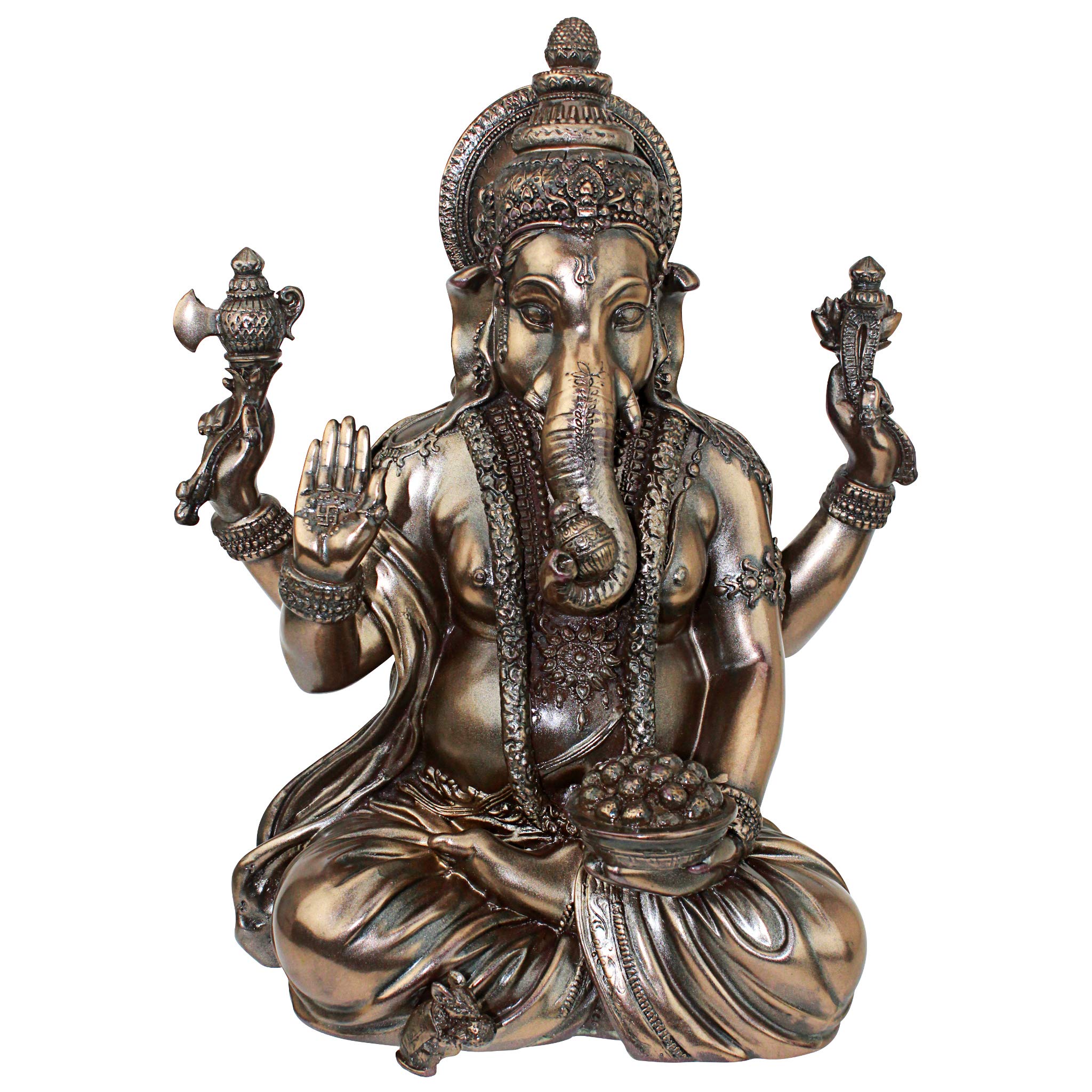 Design Toscano Sitting Ganesha Statue - 8